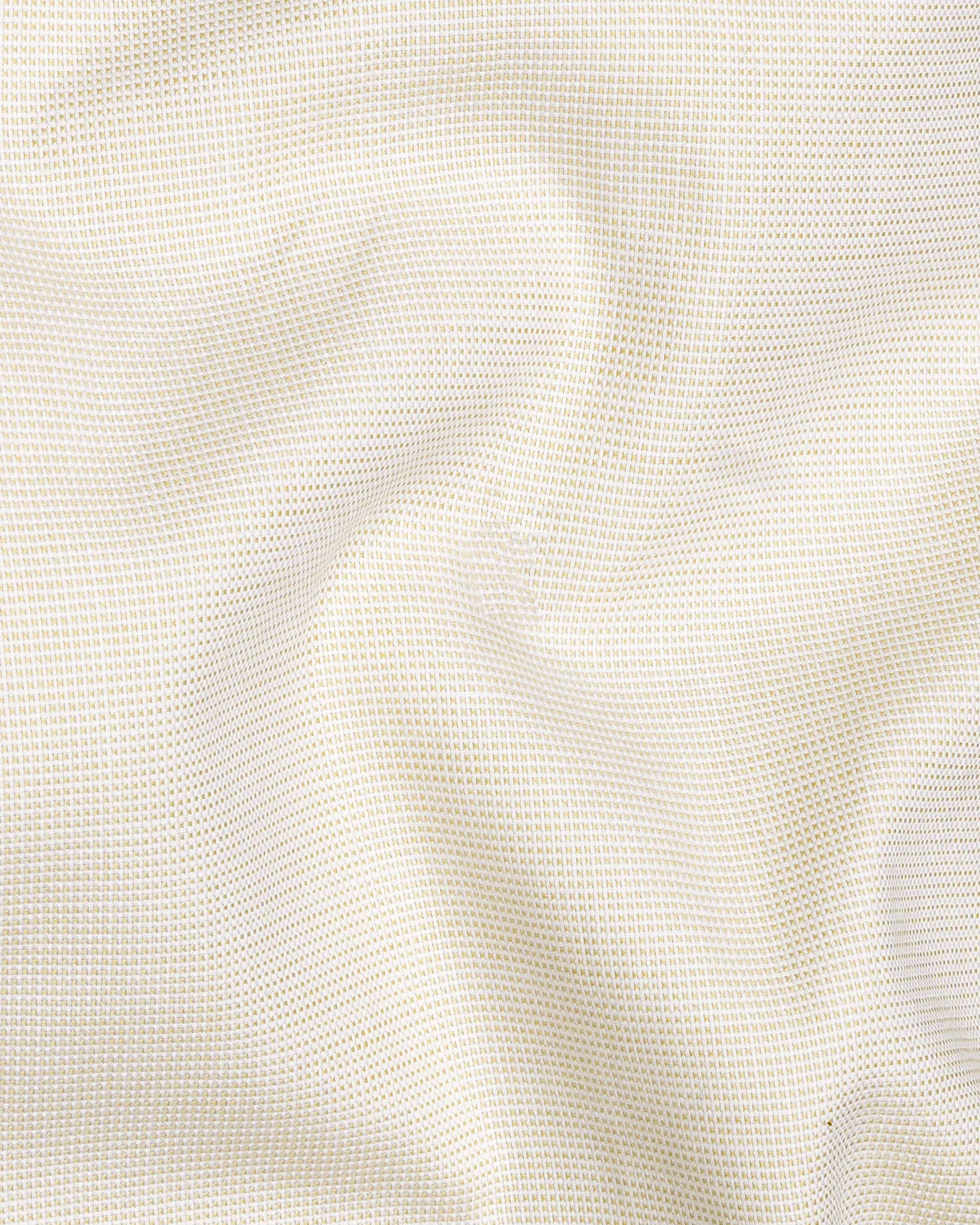 Fantasy Cream Dobby Textured Premium Giza Cotton Shirt sold by French Crown product image thumbnail 2