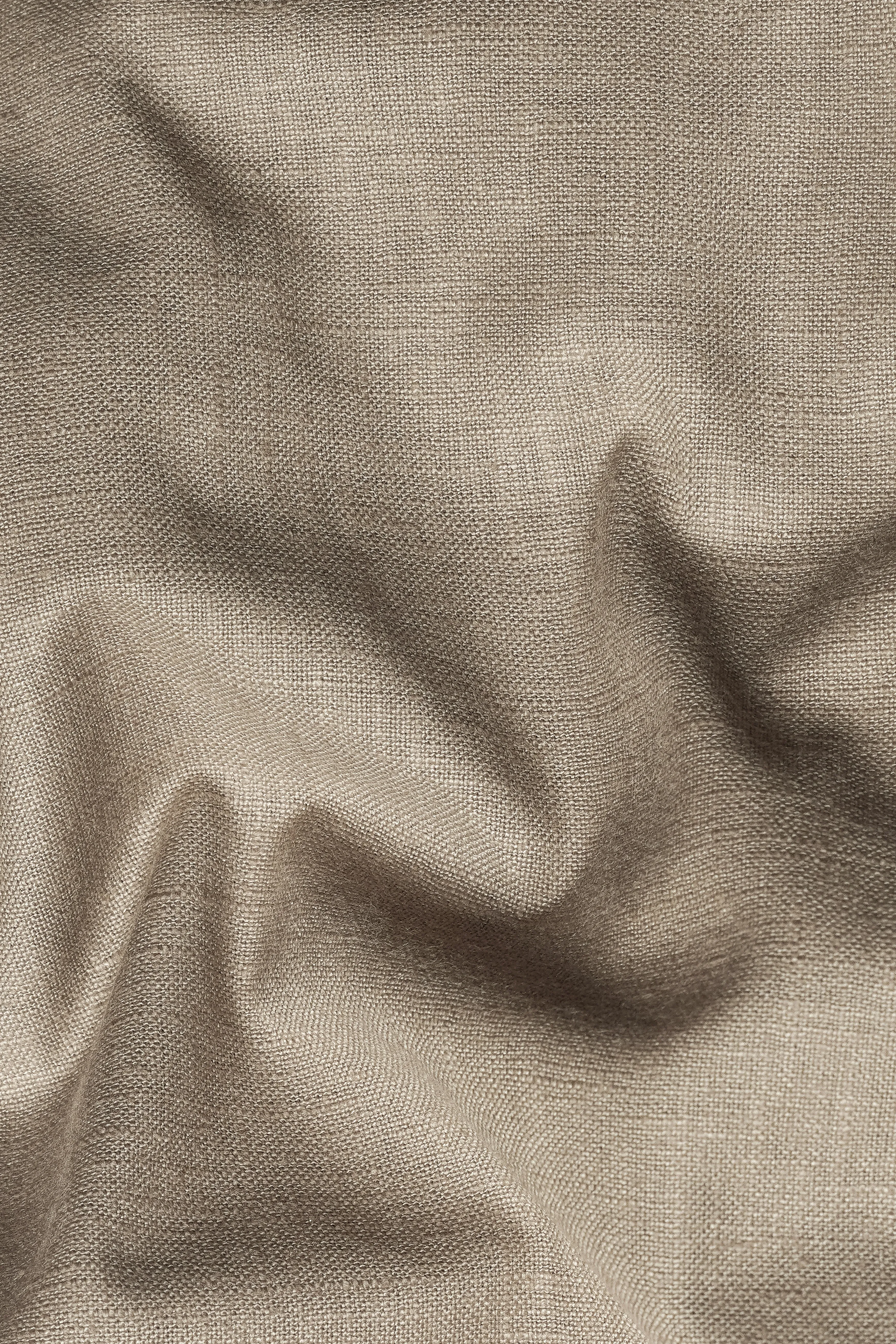 Oyster Brown Luxurious Linen Waistcoat sold by French Crown product image thumbnail 3