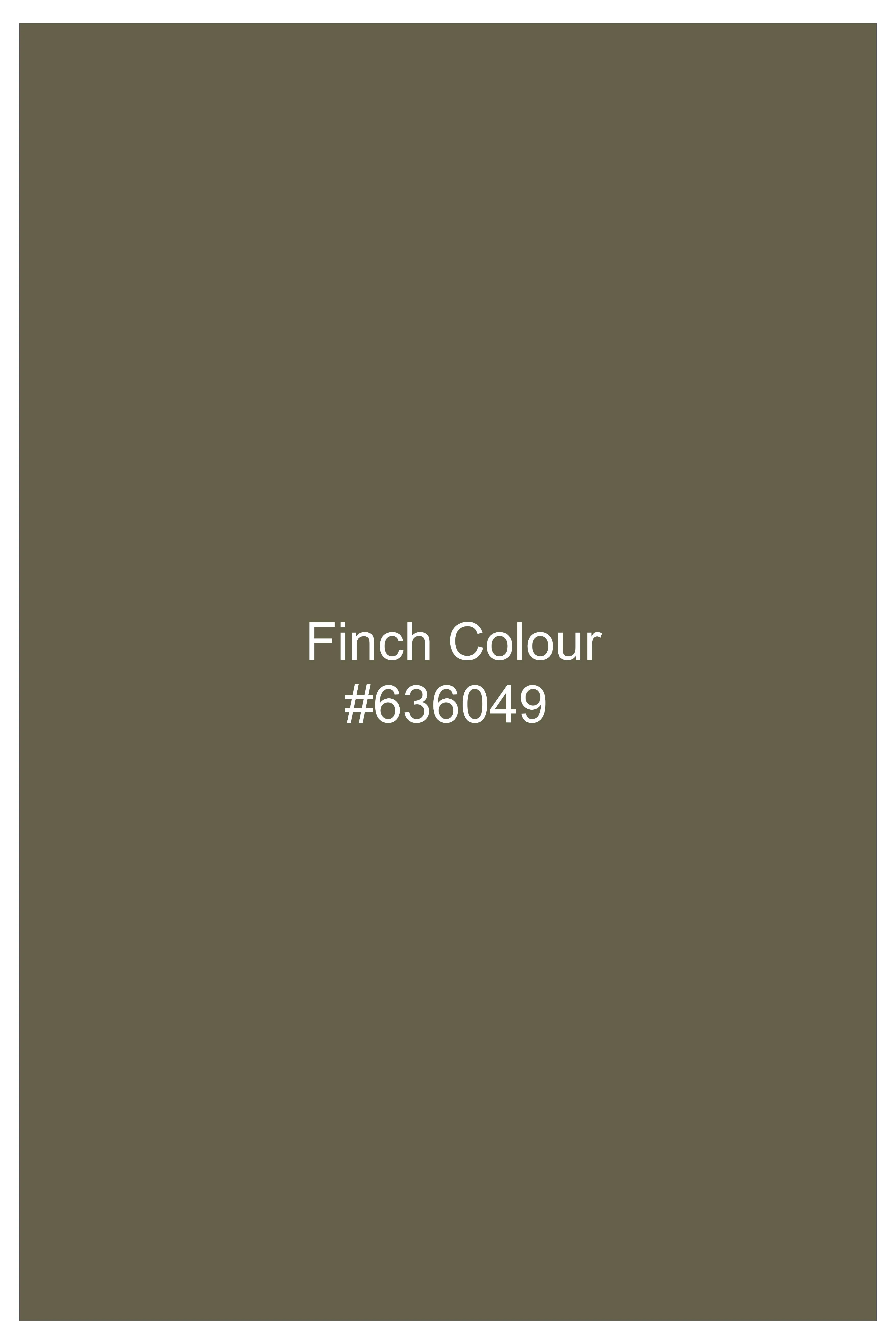 Zyren-Finch Green Luxurious Linen Stretchable Waistcoat sold by French Crown product image thumbnail 5