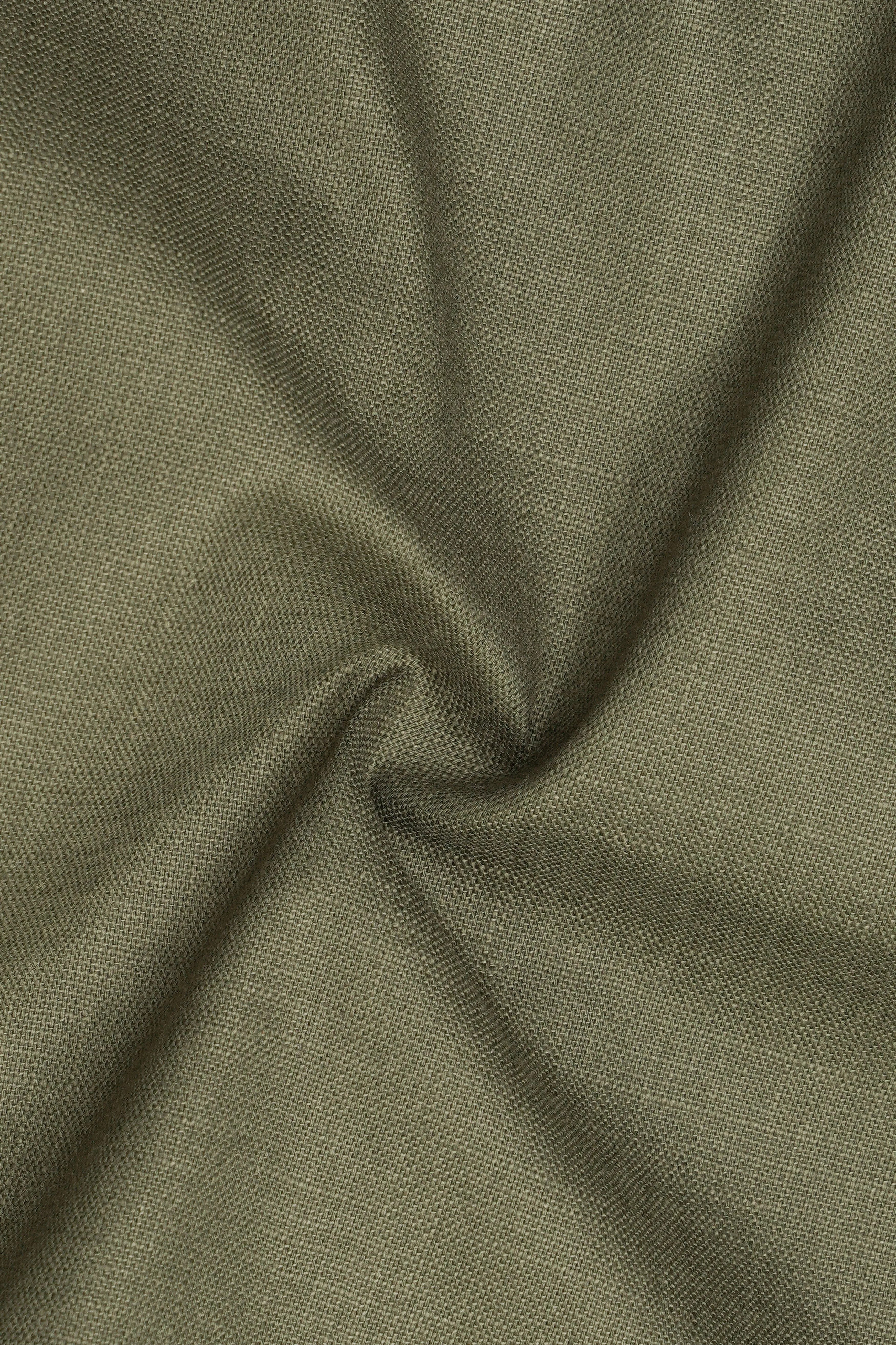 Zyren-Finch Green Luxurious Linen Stretchable Waistcoat sold by French Crown product image thumbnail 3