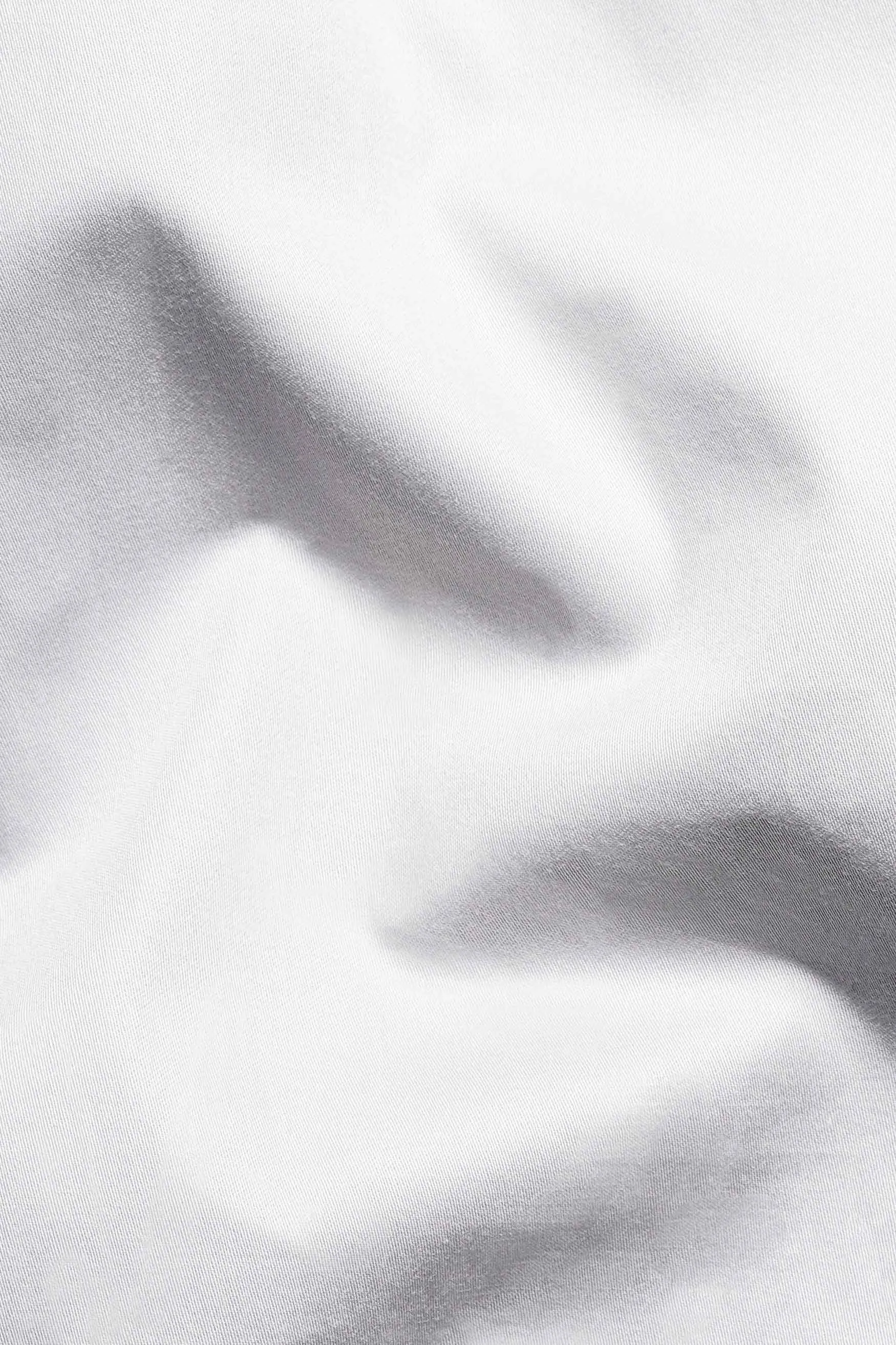 Gainsboro Gray Subtle Sheen Super Soft Premium Cotton Shirt sold by French Crown product image thumbnail 2