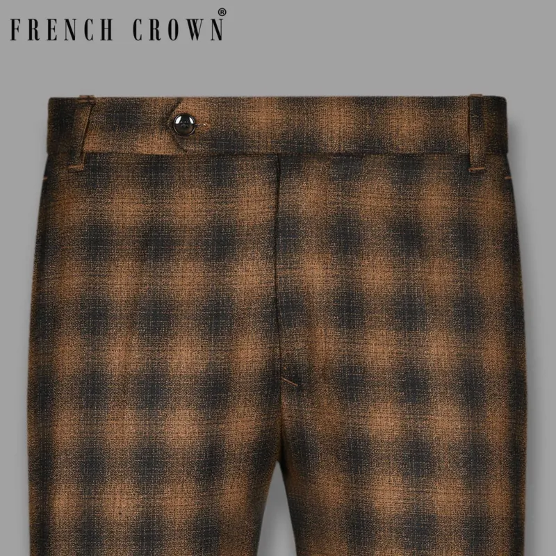 Cape Palliser Plaid Formal Pant sold by French Crown