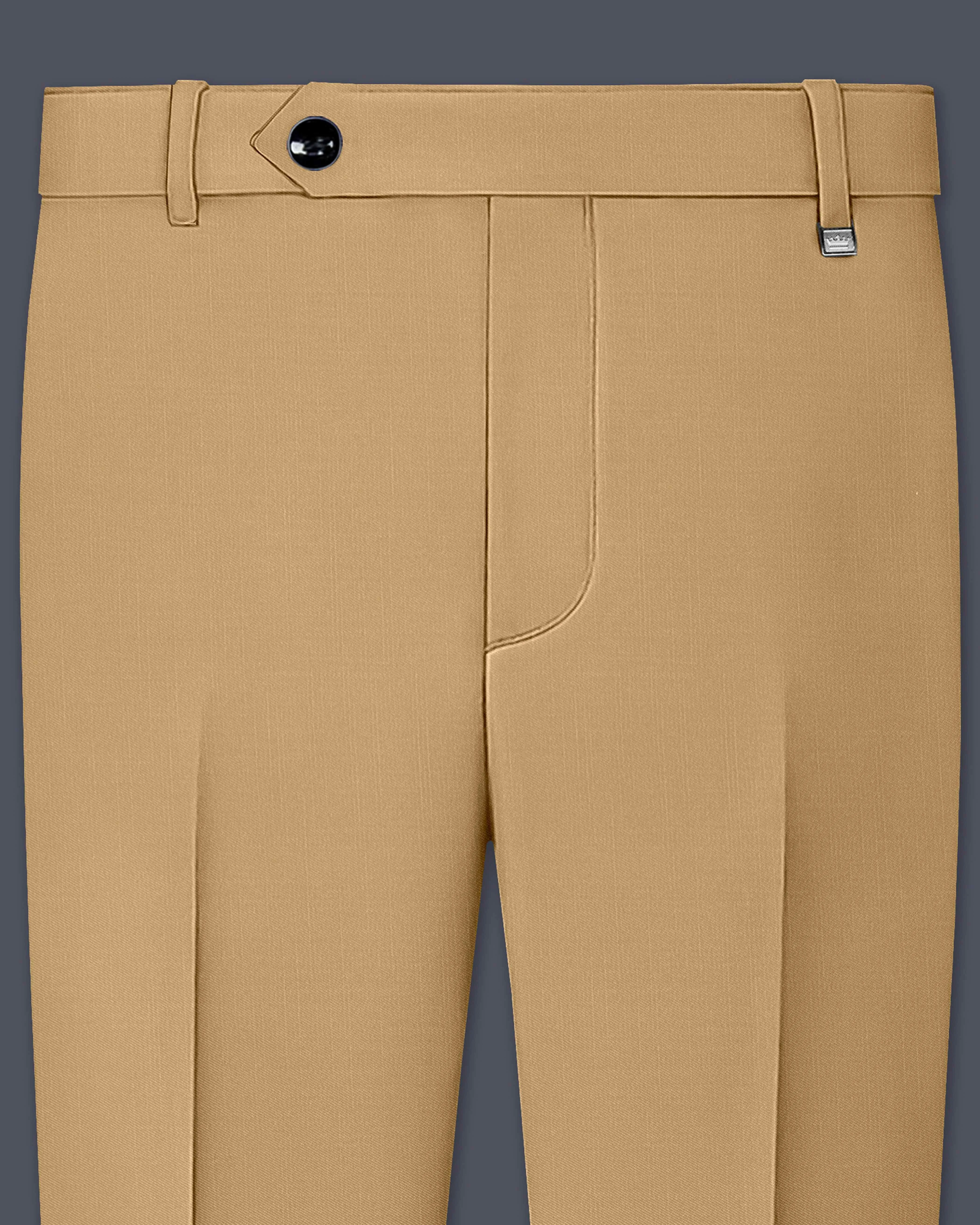 Oak Brown Premium Cotton Pant sold by French Crown