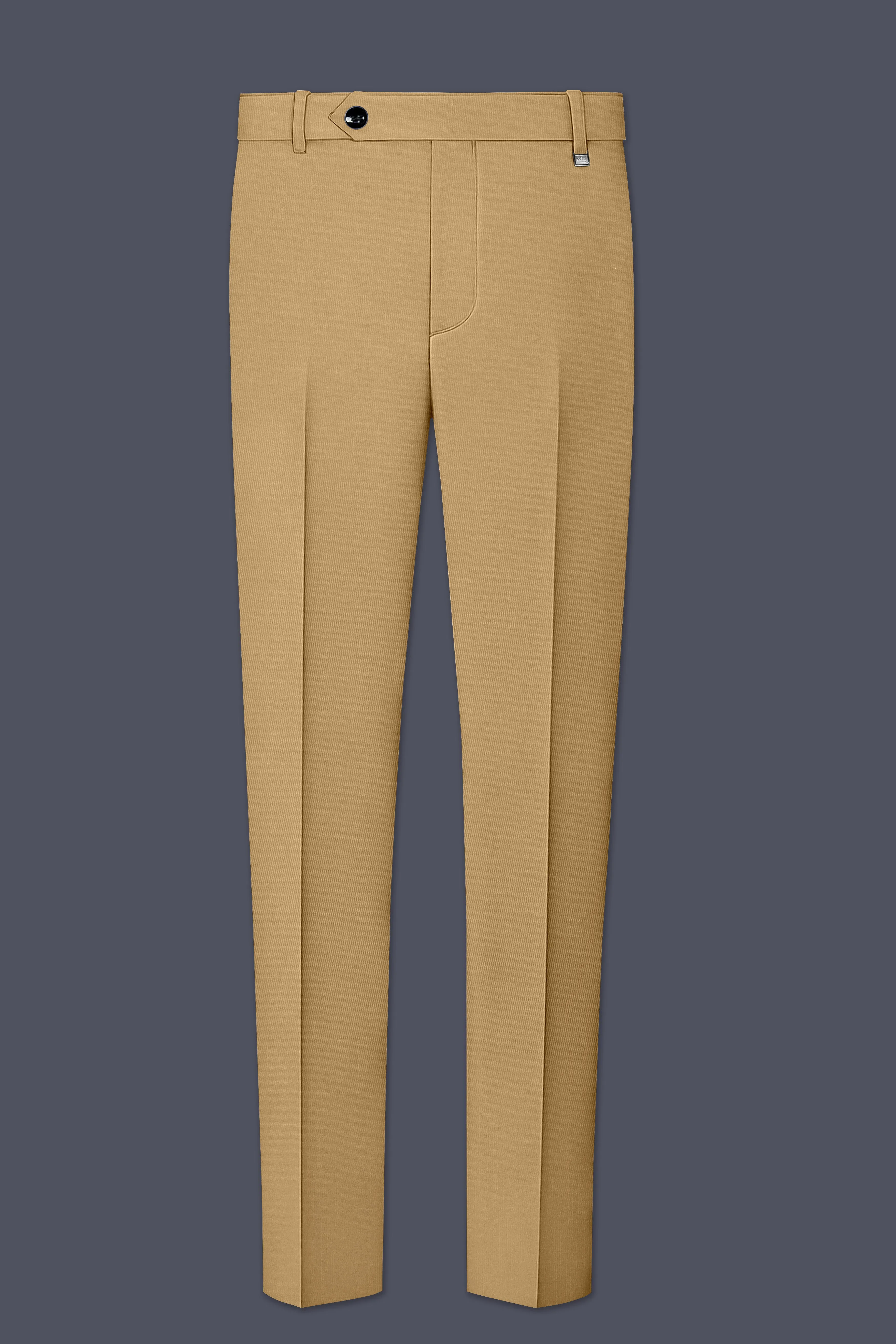 Oak Brown Premium Cotton Pant sold by French Crown product image thumbnail 2