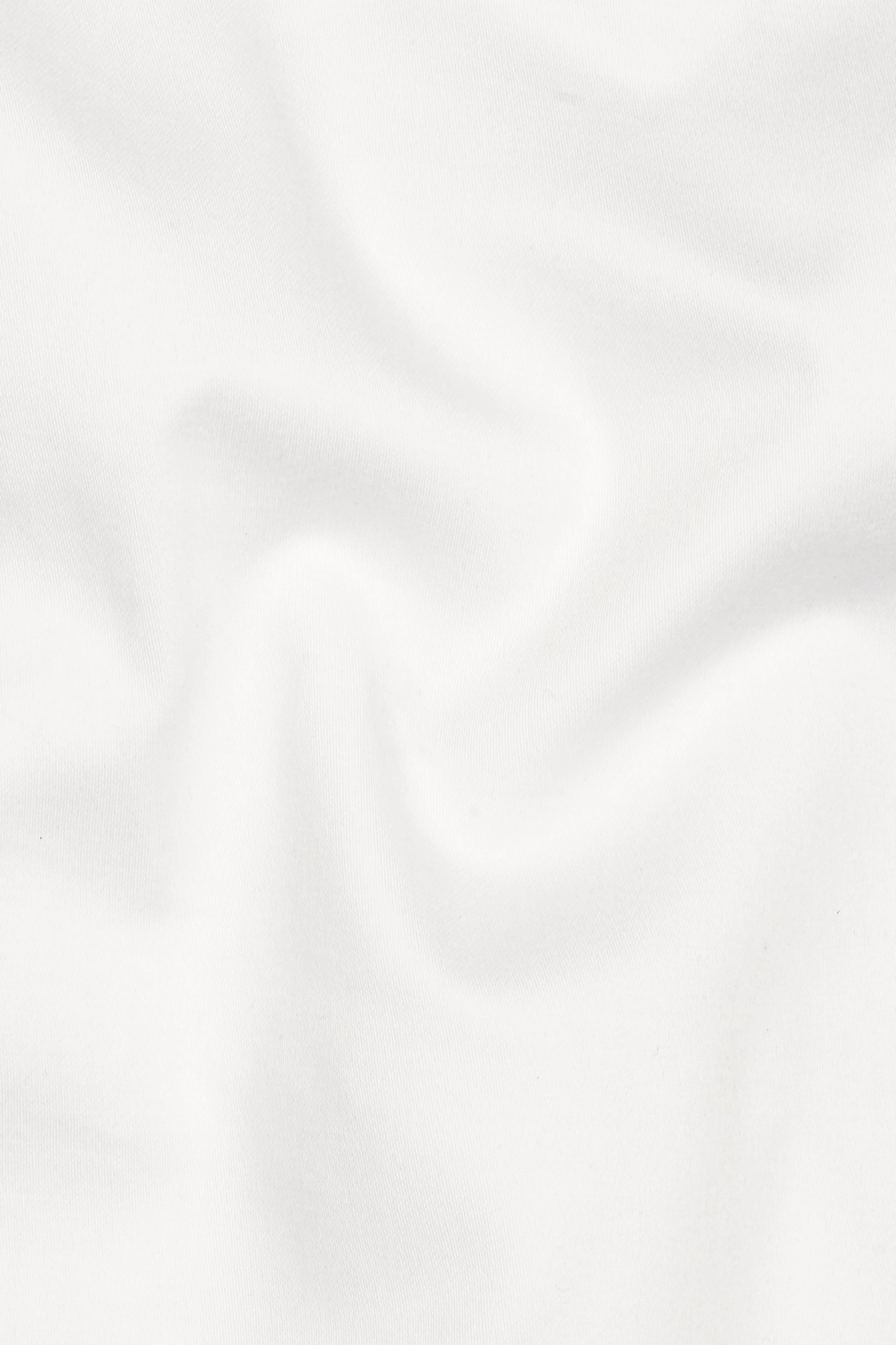 Bright White Solid Stretchable Premium Cotton traveler Blazer sold by French Crown product image thumbnail 3