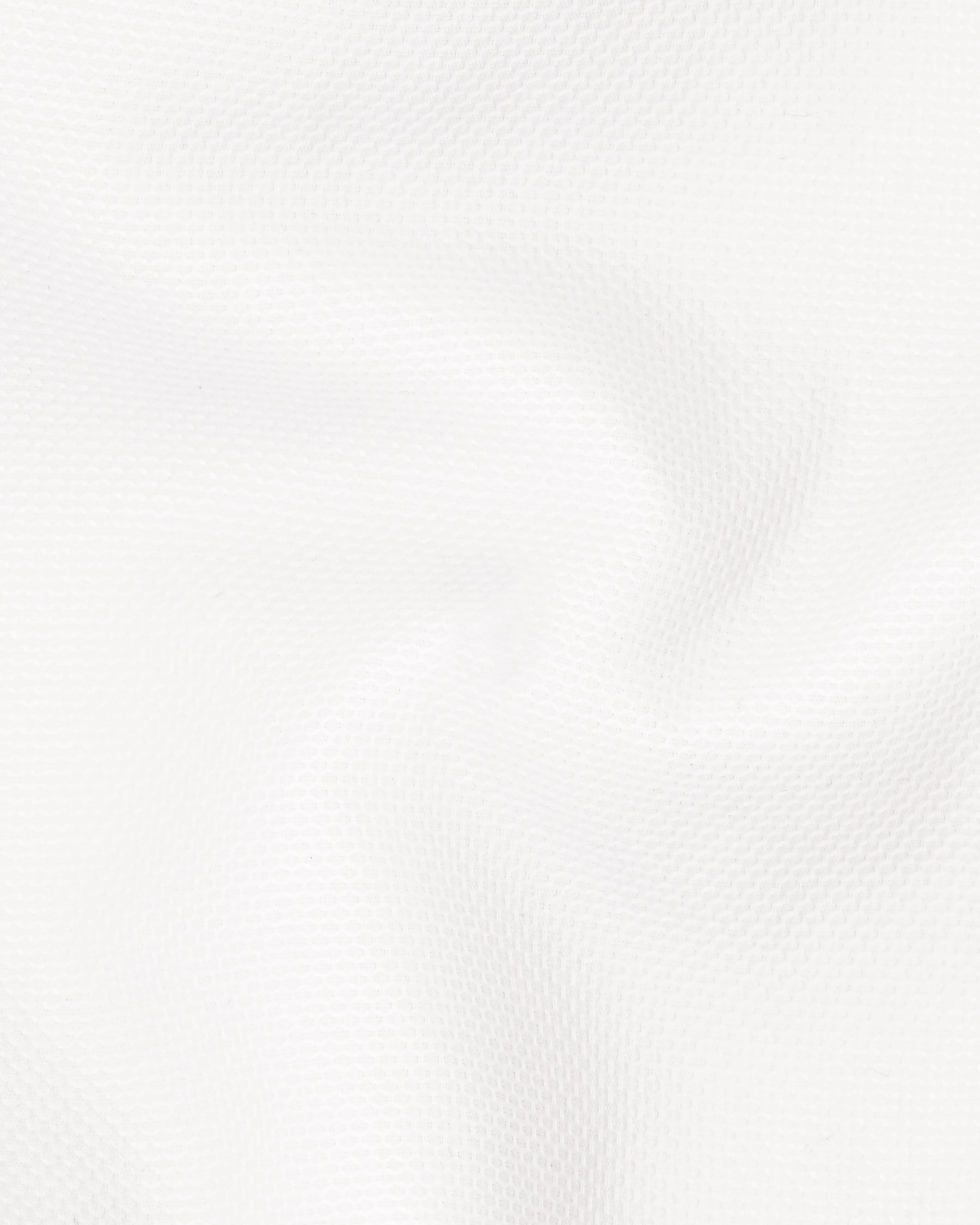 Bright White Cross Placket Premium Cotton Bandhgala Blazer sold by French Crown product image thumbnail 3