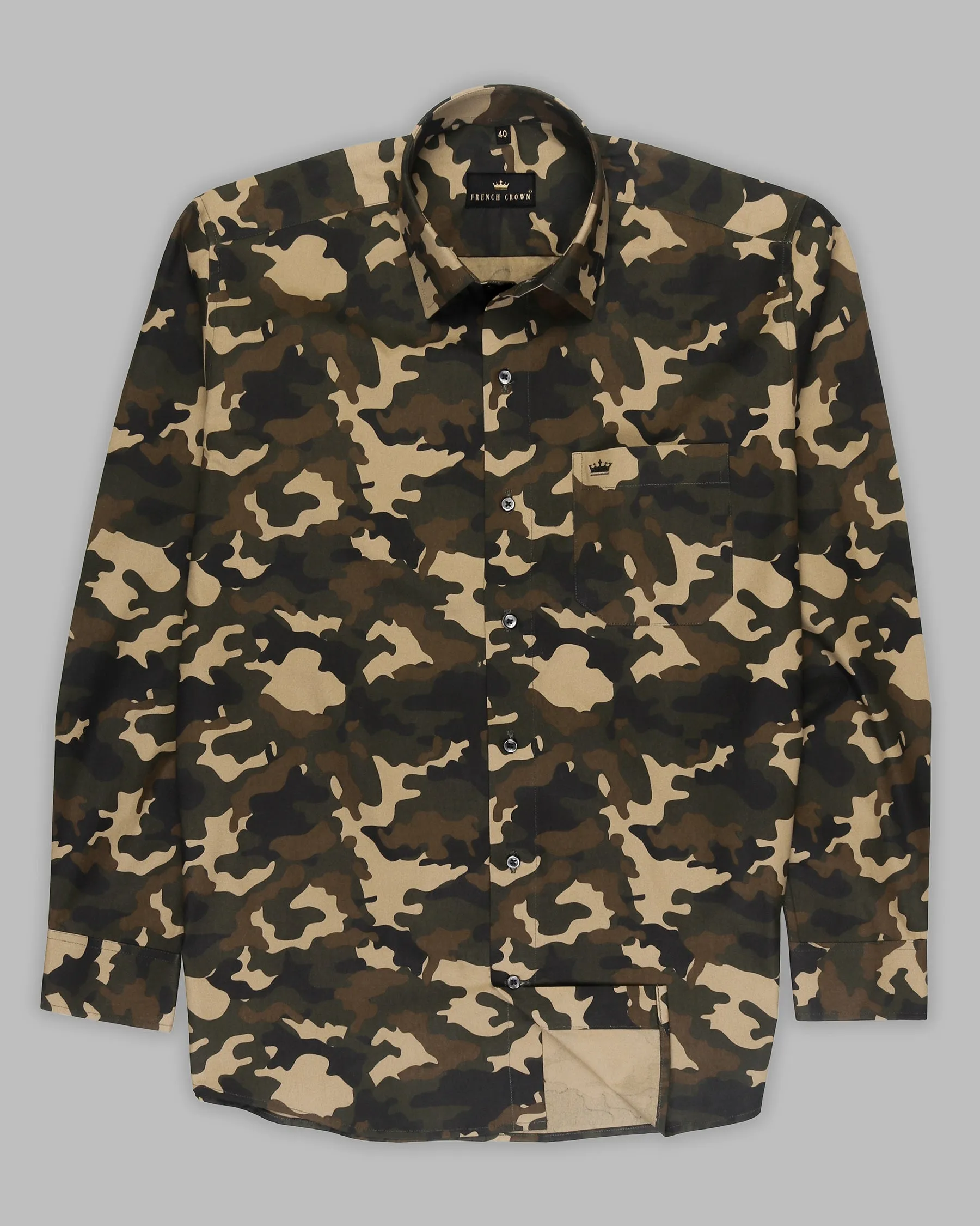 Military Royal Oxford Shirt sold by French Crown product image thumbnail 5