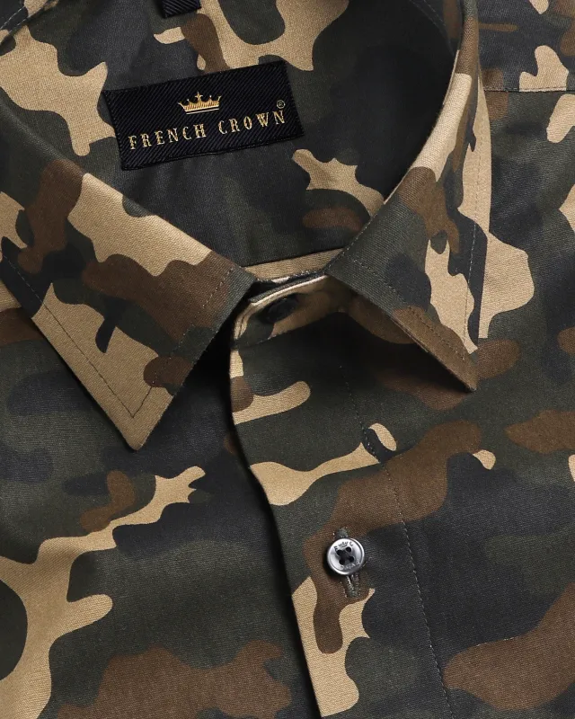 Military Royal Oxford Shirt sold by French Crown