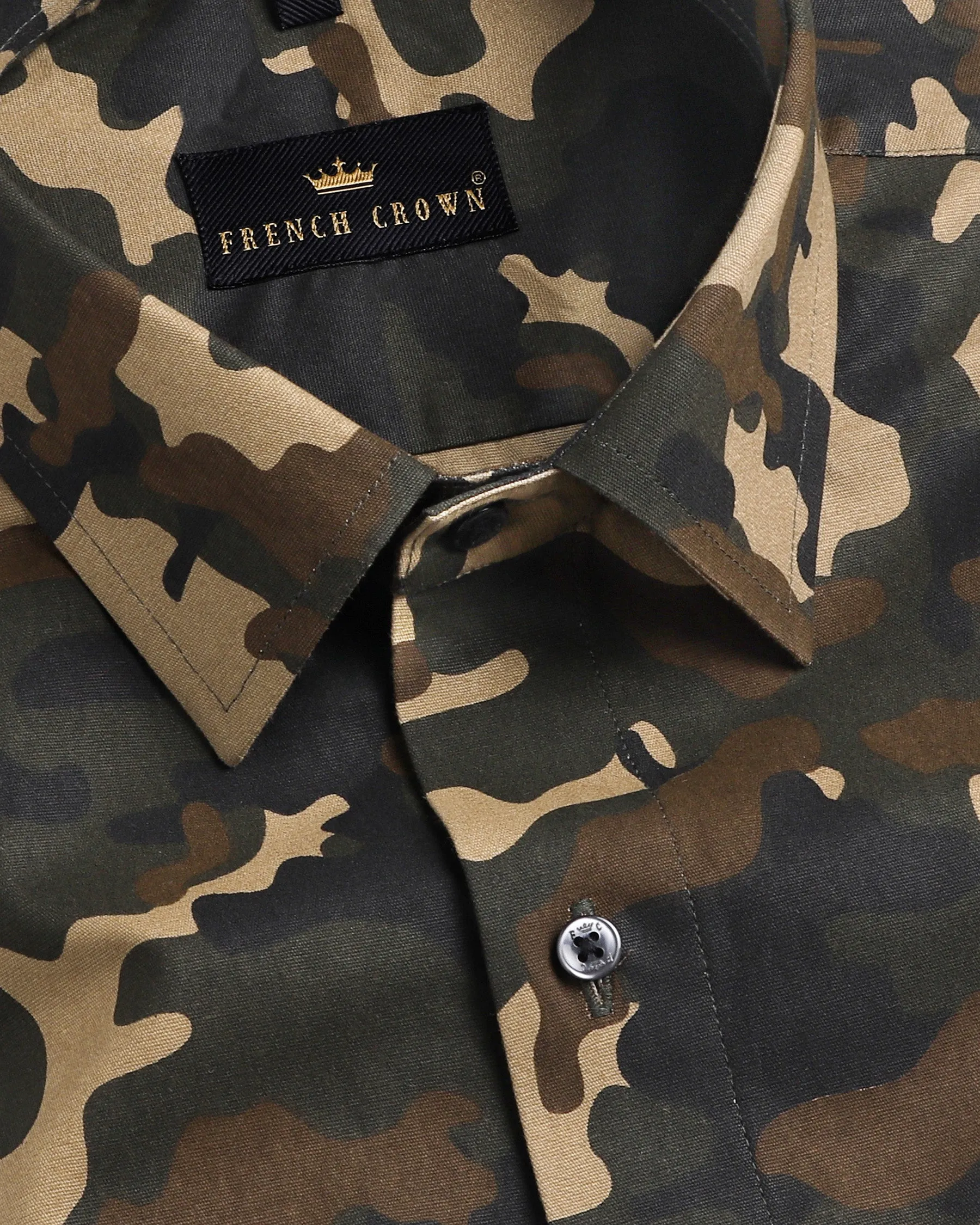 Military Royal Oxford Shirt sold by French Crown