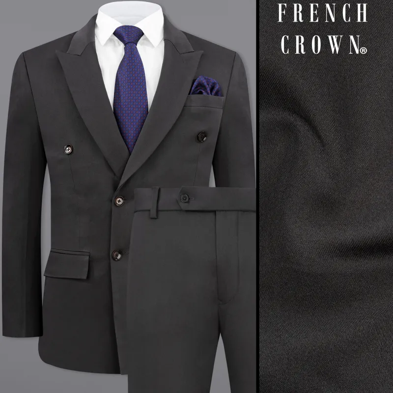 Piano Gray Premium Cotton Suit sold by French Crown
