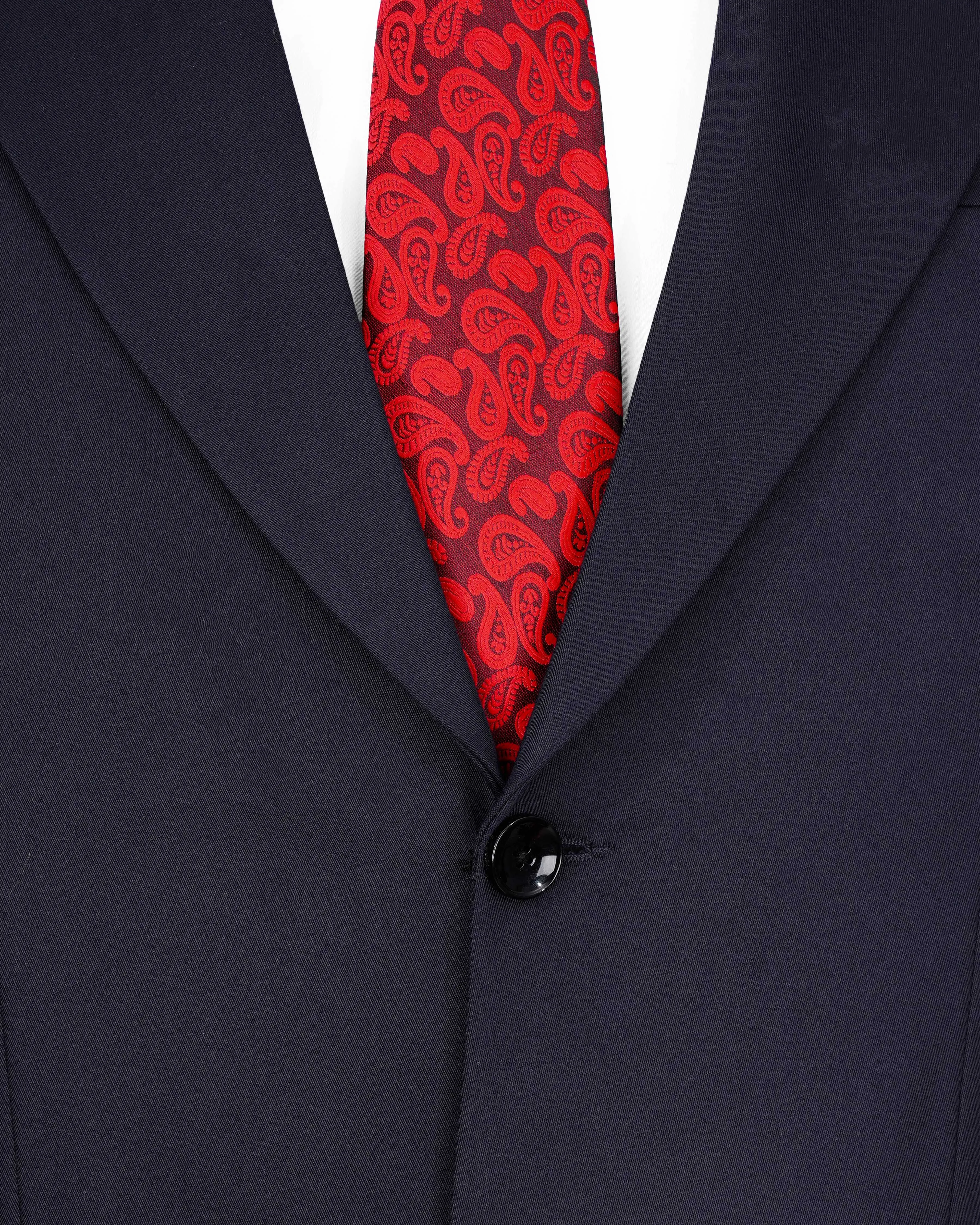 Haiti Blue Single Breasted Suit sold by French Crown product image thumbnail 5