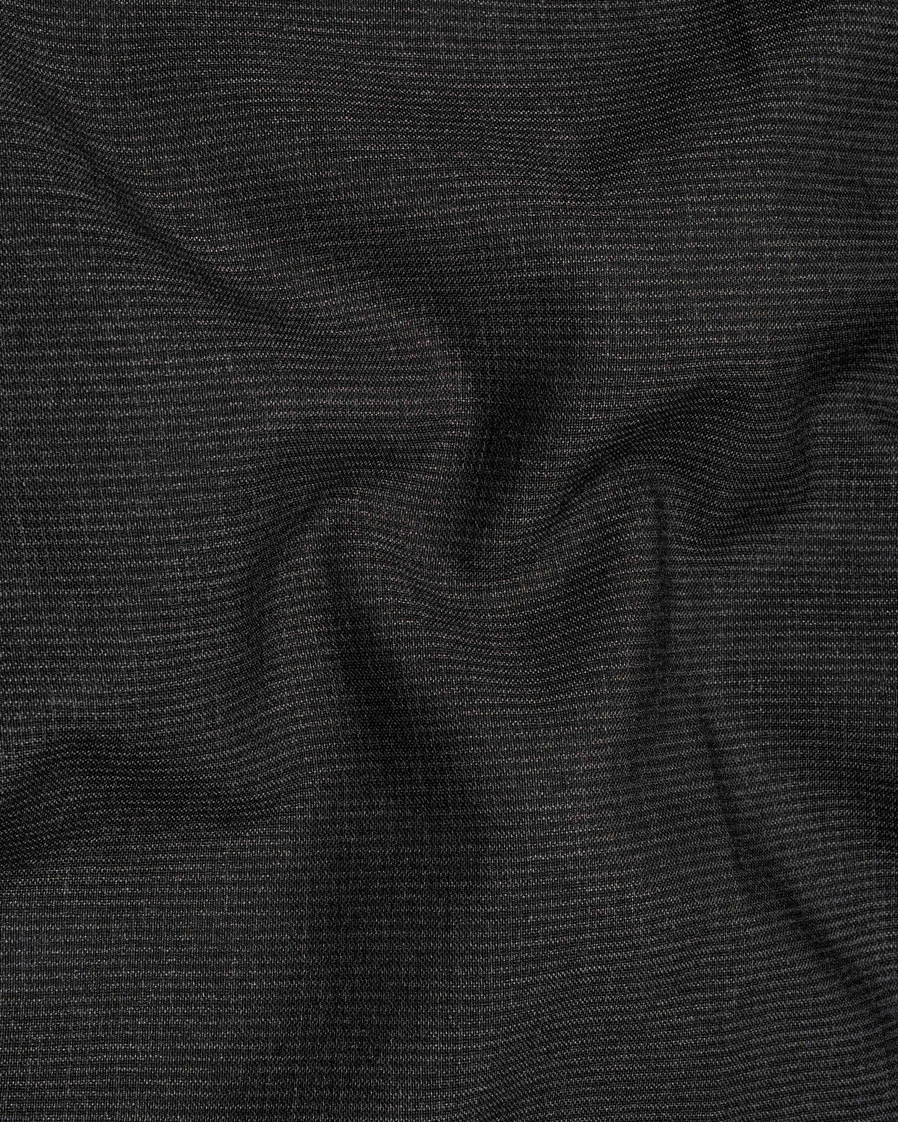 Piano Gray Double Breasted Suit sold by French Crown product image thumbnail 3