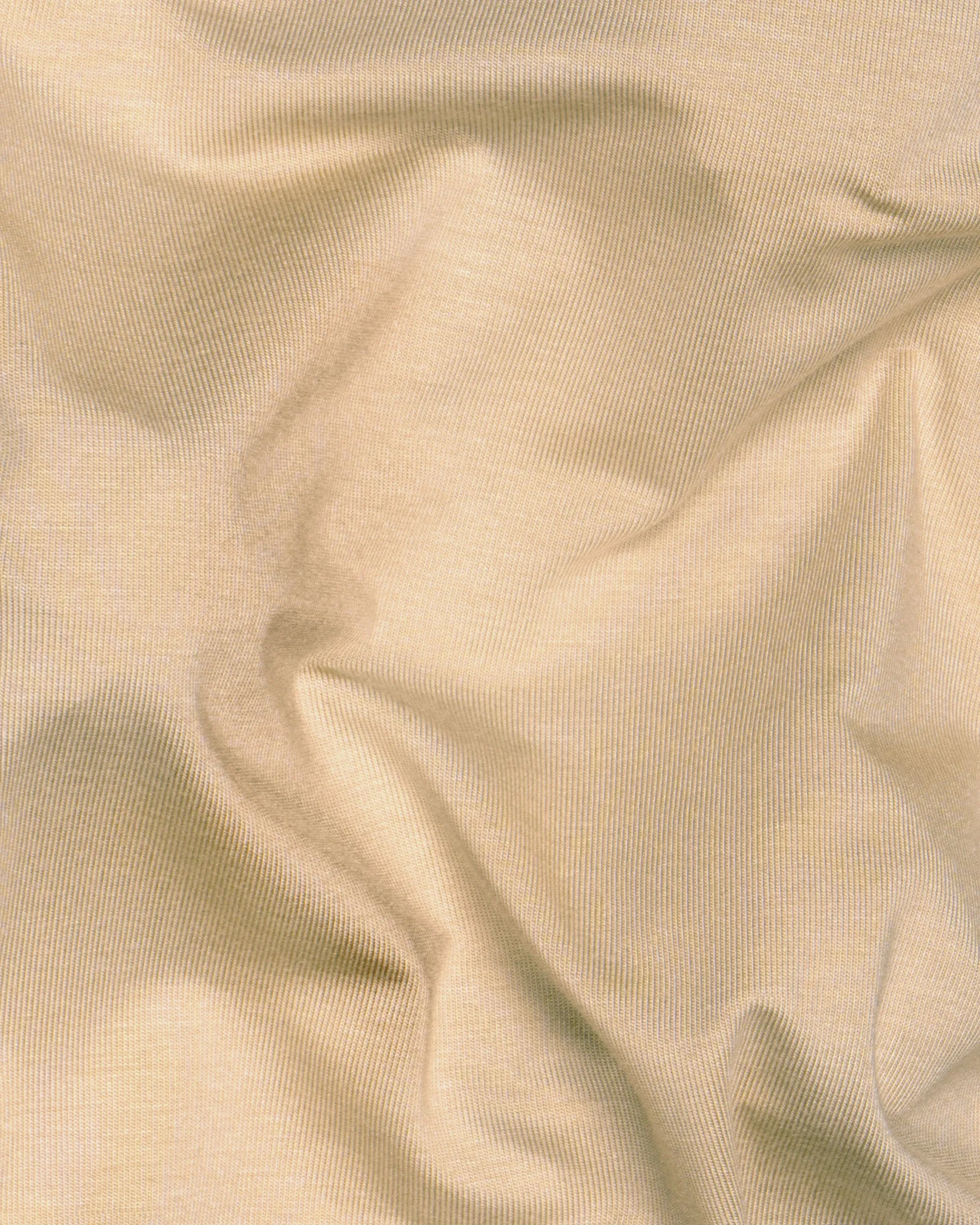 Pancho Light Brown Premium Viscose Summer T-shirt sold by French Crown product image thumbnail 3