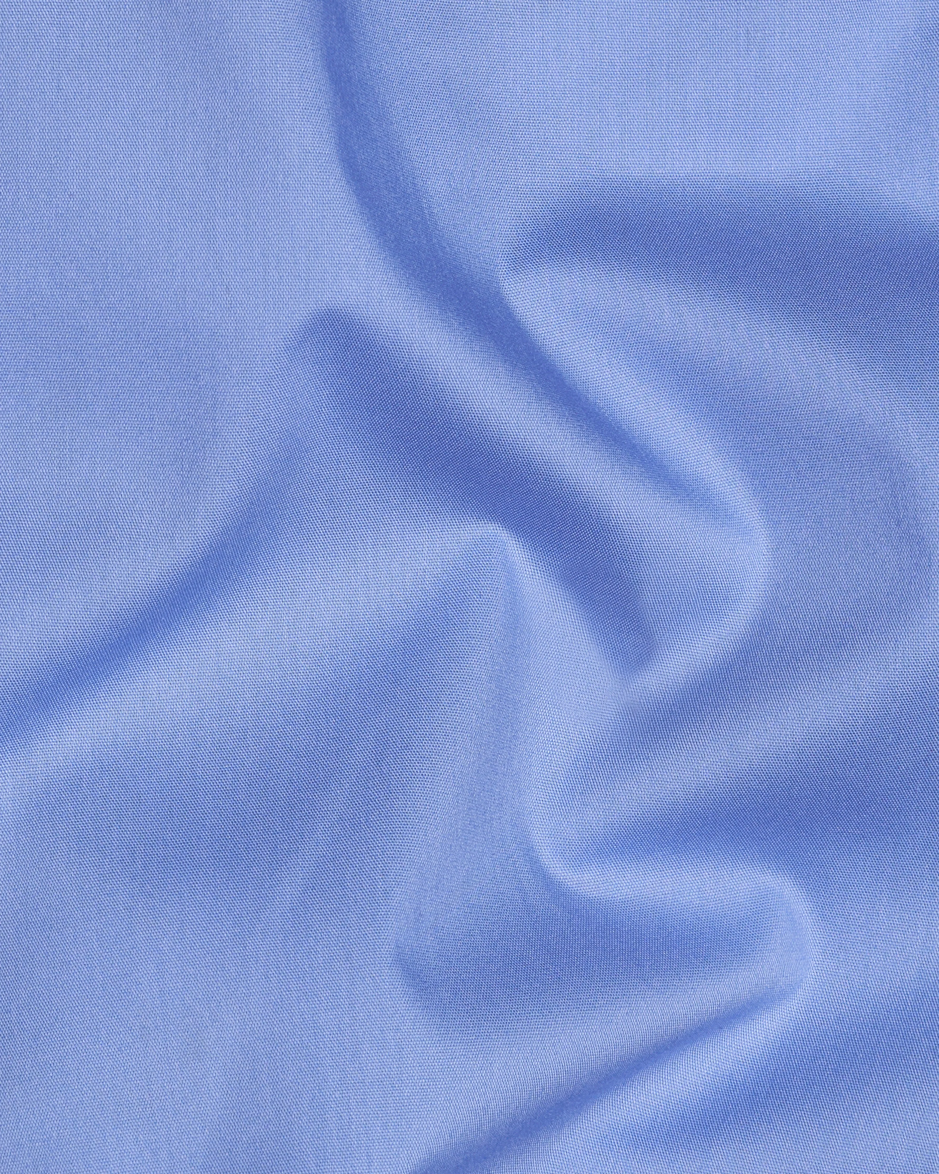 Tealish Blue Premium Cotton Shirt sold by French Crown product image thumbnail 2