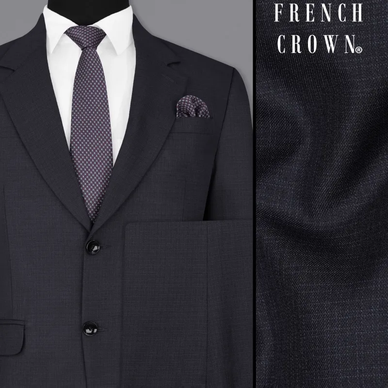 Bleached Cedar Gray Single Breasted Suit sold by French Crown