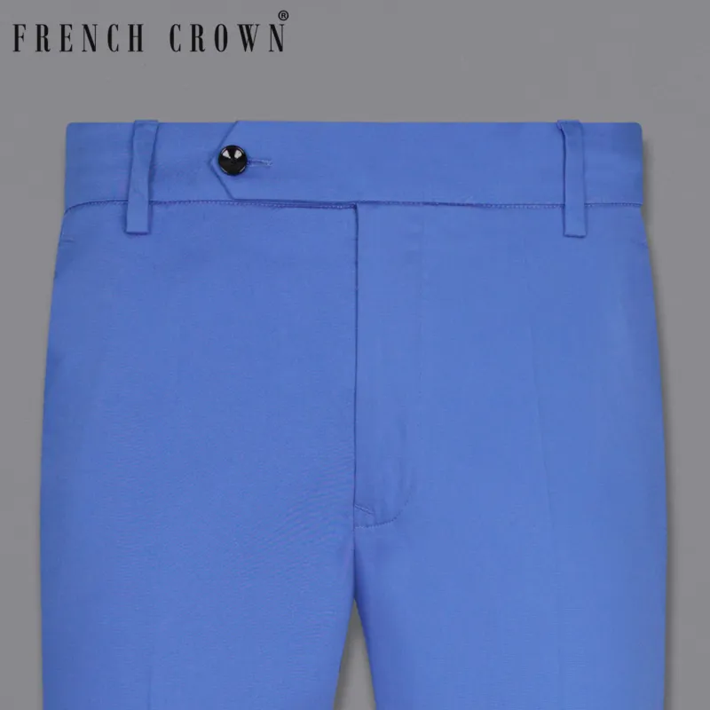 Royal Blue Premium Cotton Pant made by French Crown