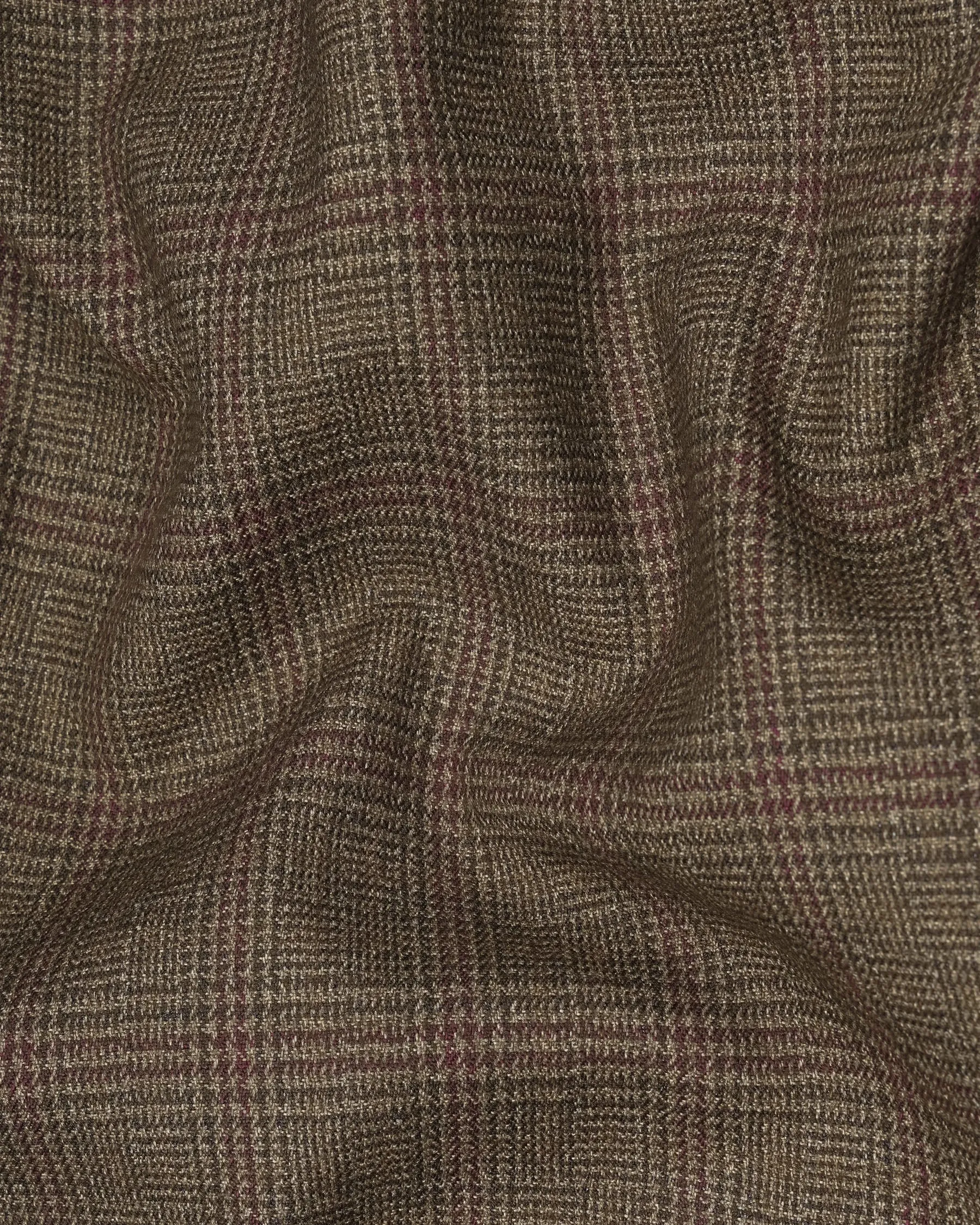 Hemlock Brown Plaid Pant sold by French Crown product image thumbnail 3