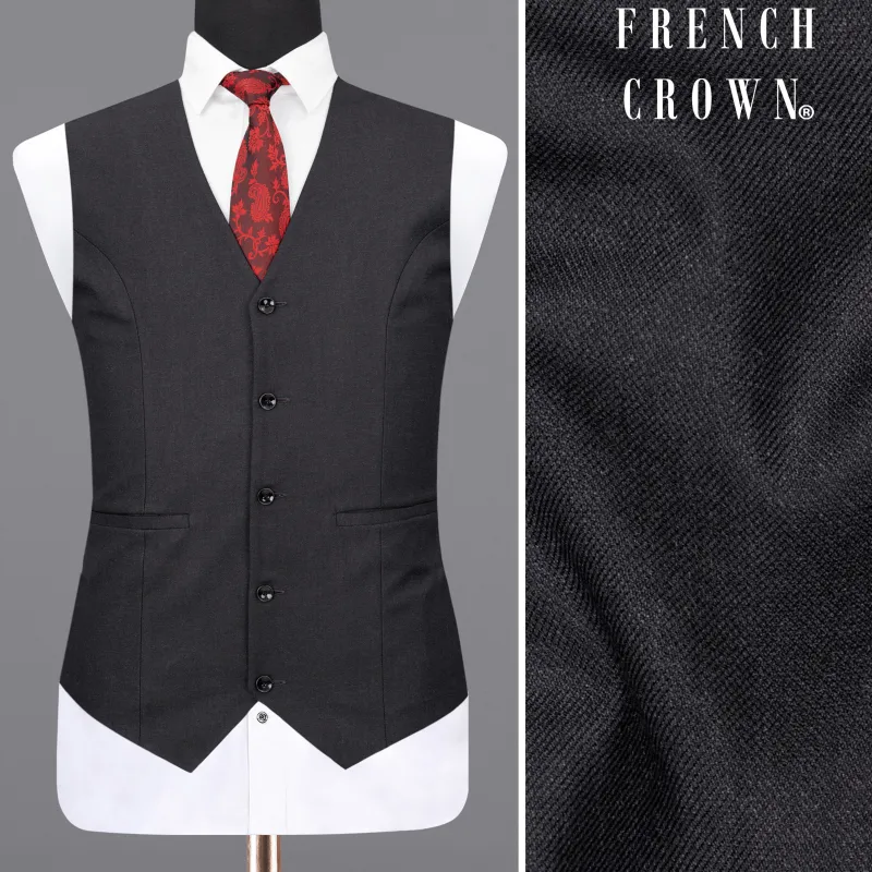 Mine Shaft Gray Waistcoat sold by French Crown