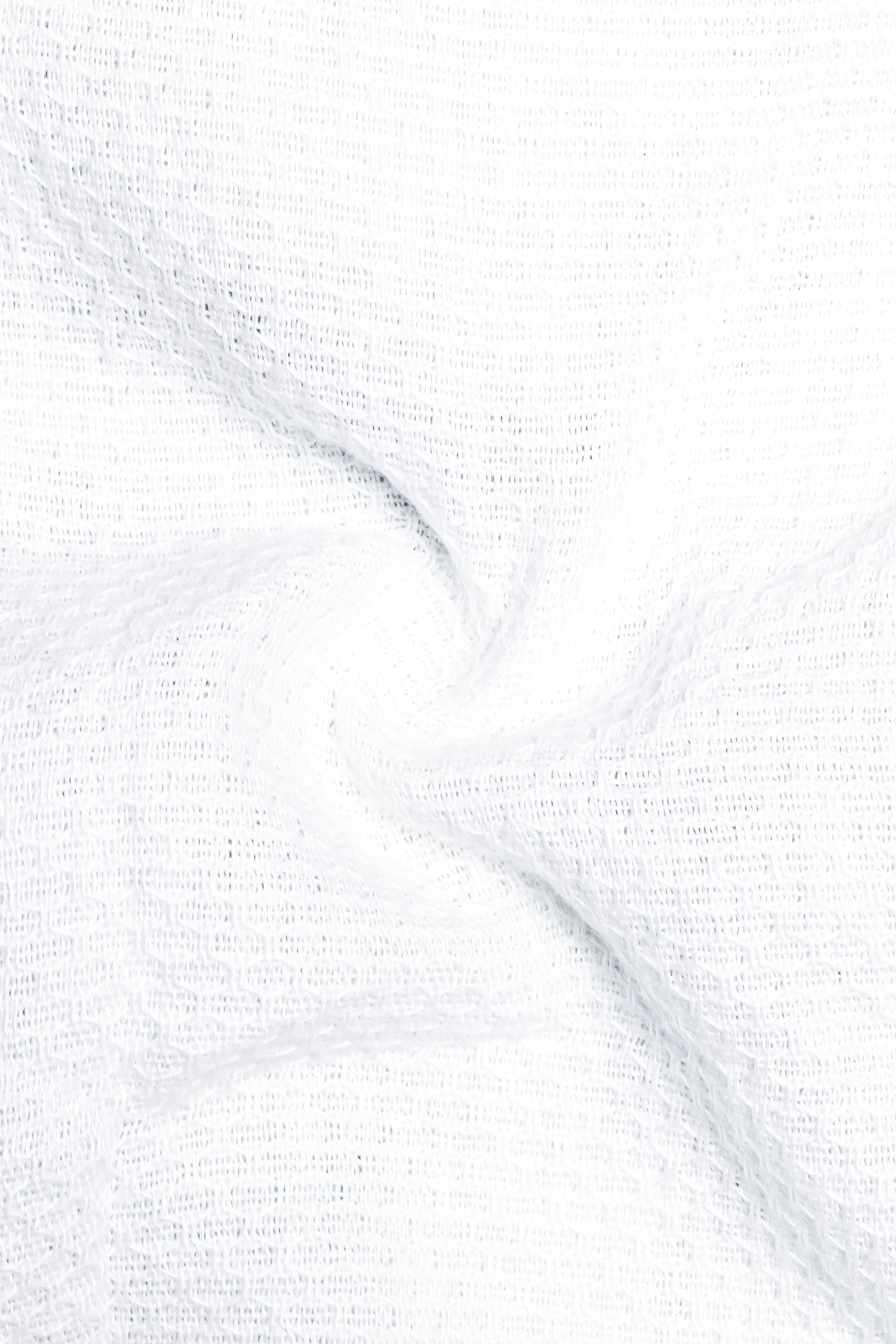 Albliss-Bright White Dobby Textured Premium Giza Cotton Casual Shirt sold by French Crown product image thumbnail 3