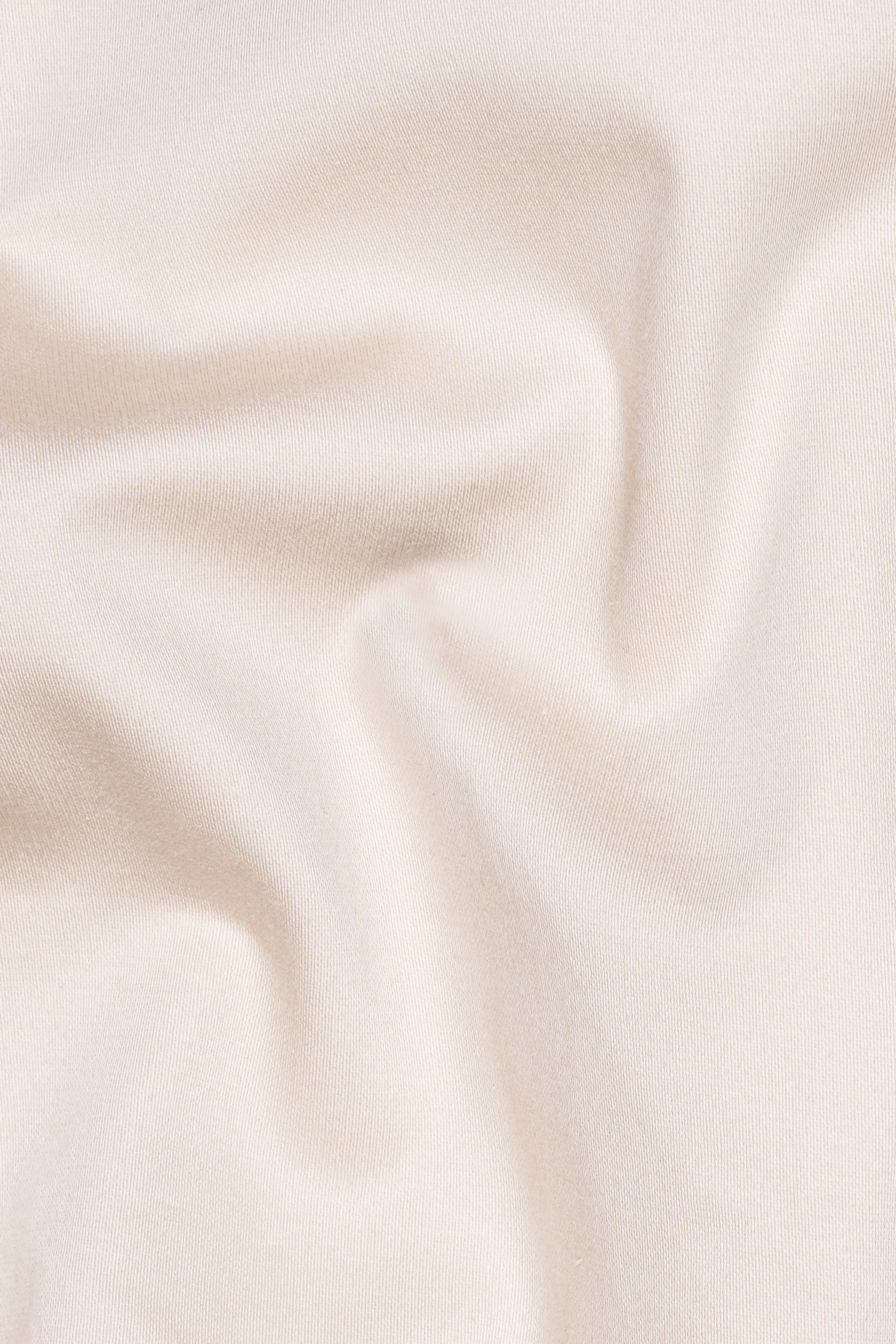 Oyster Cream Premium Cotton Bomber Jacket sold by French Crown product image thumbnail 3