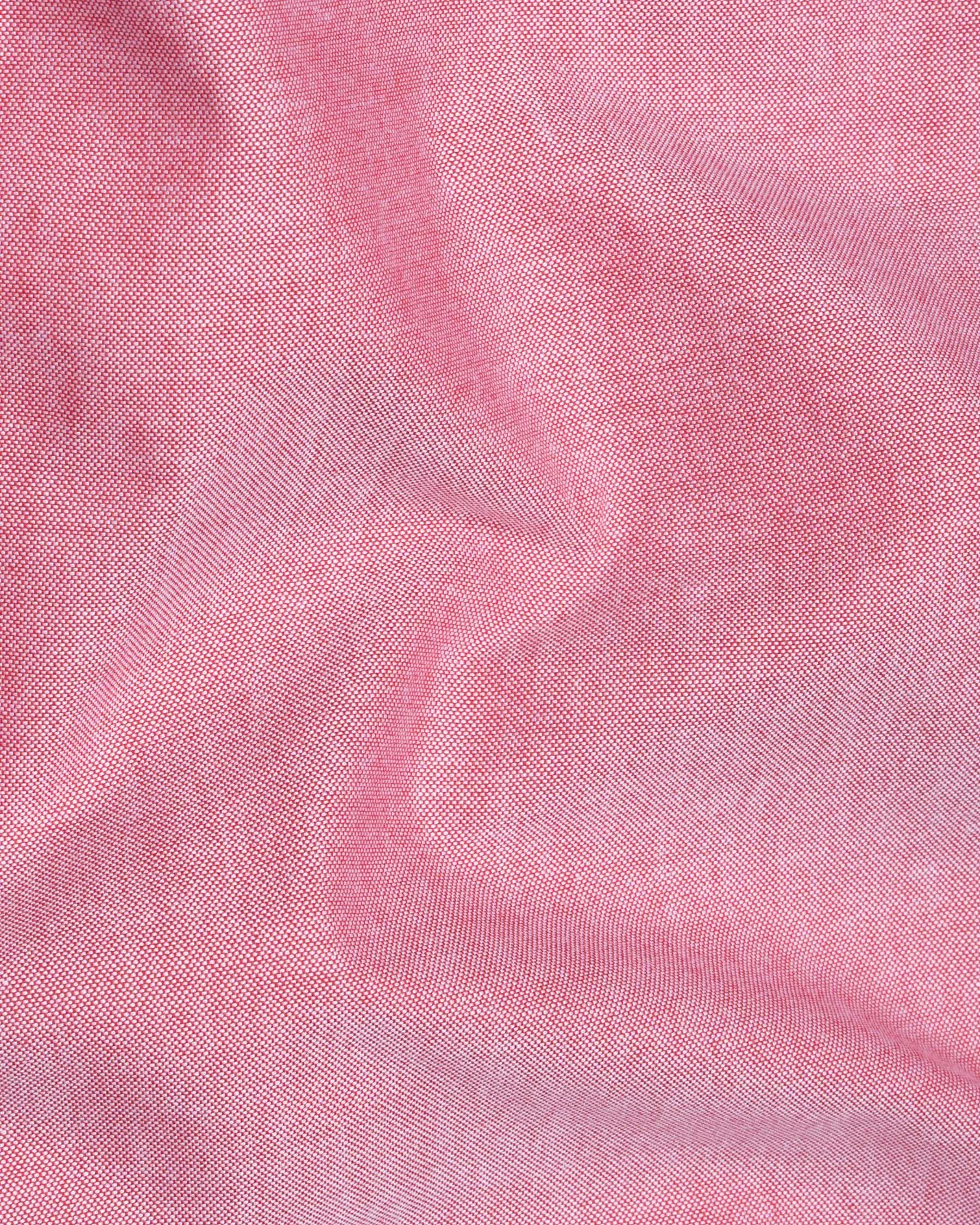 Wewak Red with White Collar Royal Oxford Shirt sold by French Crown product image thumbnail 2