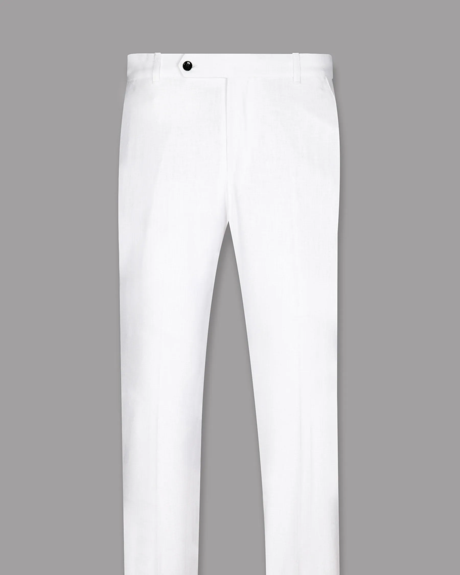 Bright White Premium Cotton Sport Pant sold by French Crown product image thumbnail 4