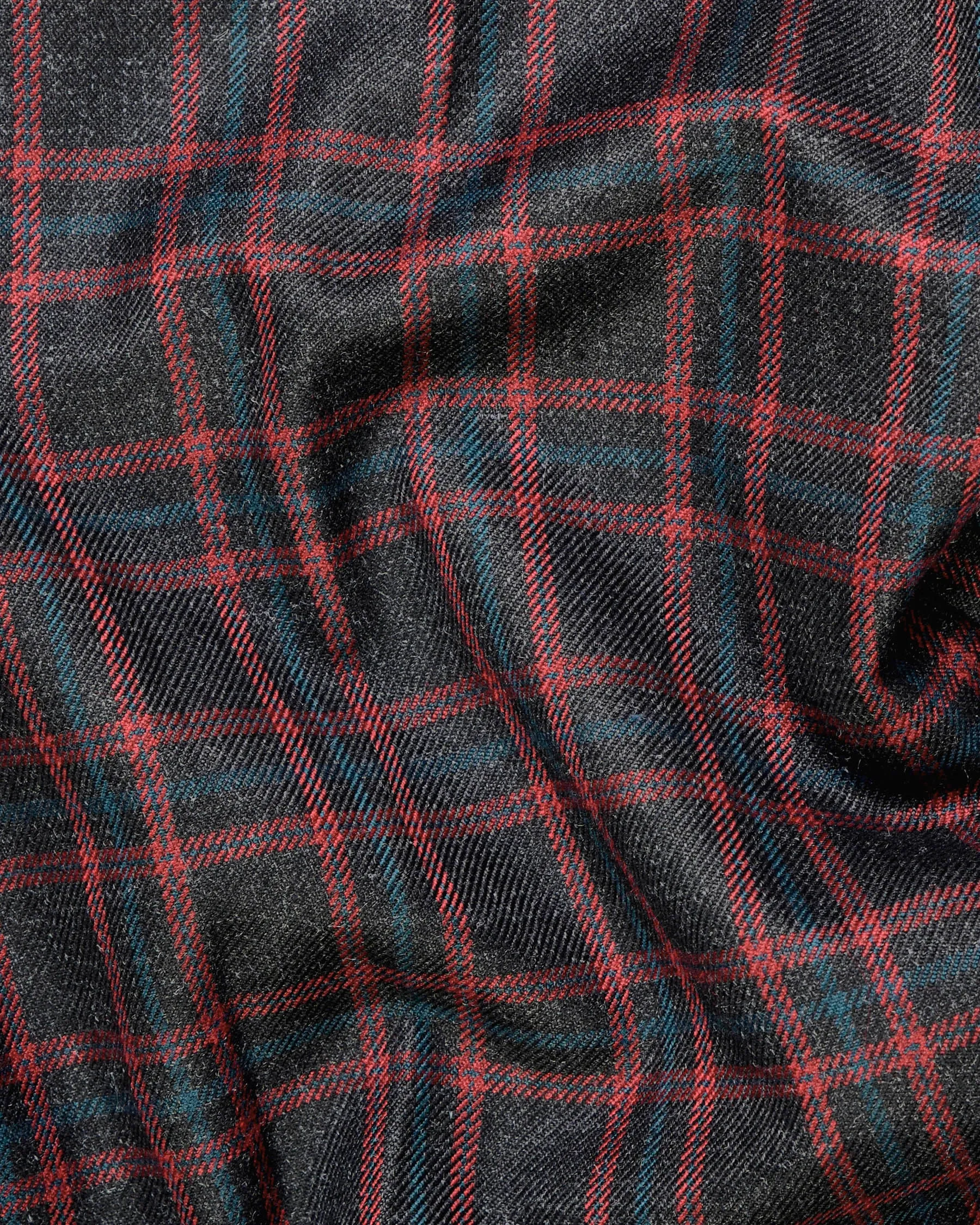 Piano with Mexican Red Plaid Waistcoat sold by French Crown product image thumbnail 3