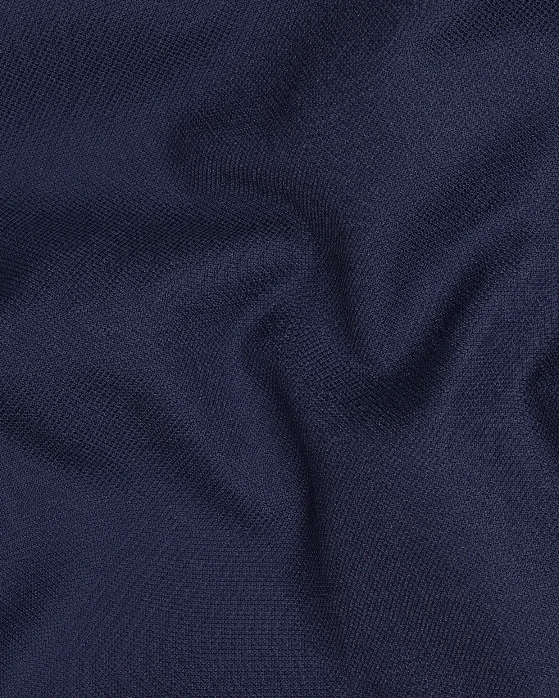 Martinique Blue Textured Waistcoat sold by French Crown product image thumbnail 3