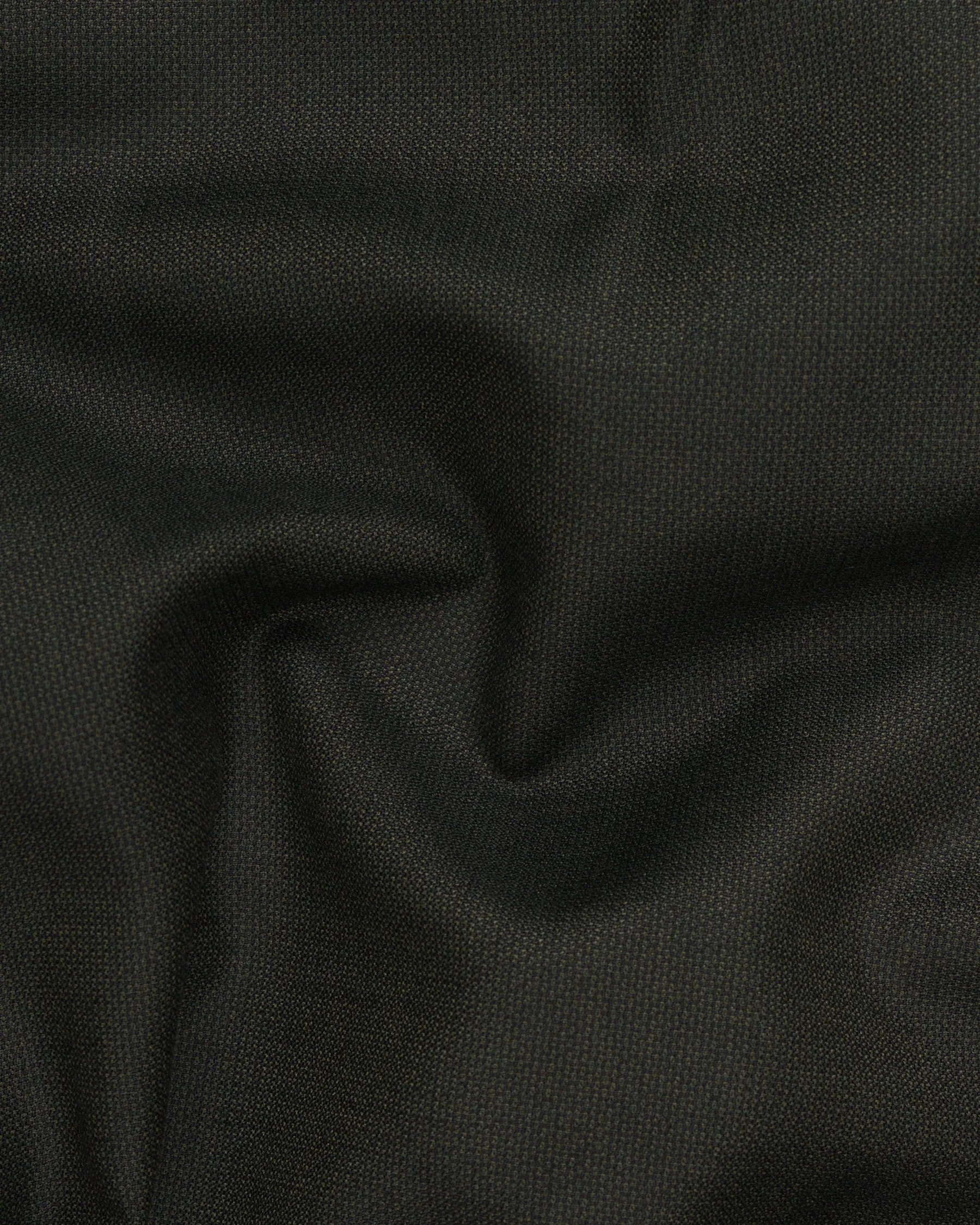 Baltic Sea Black Textured Nehru Jacket sold by French Crown product image thumbnail 3