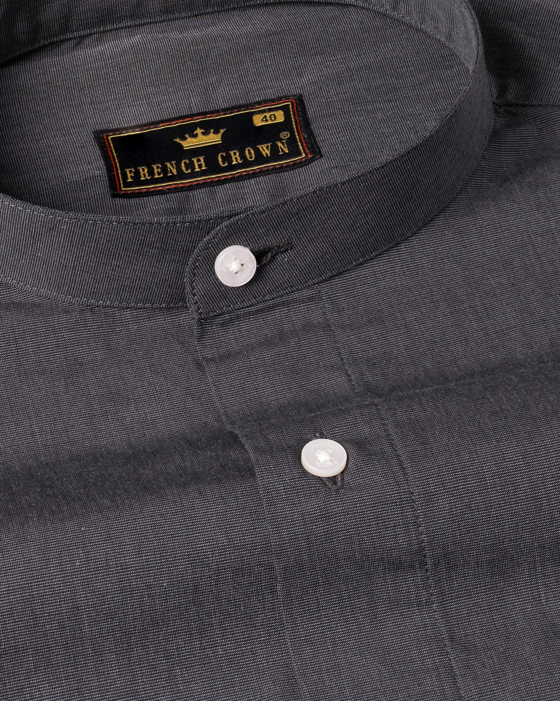 Scarpa Flow Grey Premium Chambray Shirt sold by French Crown