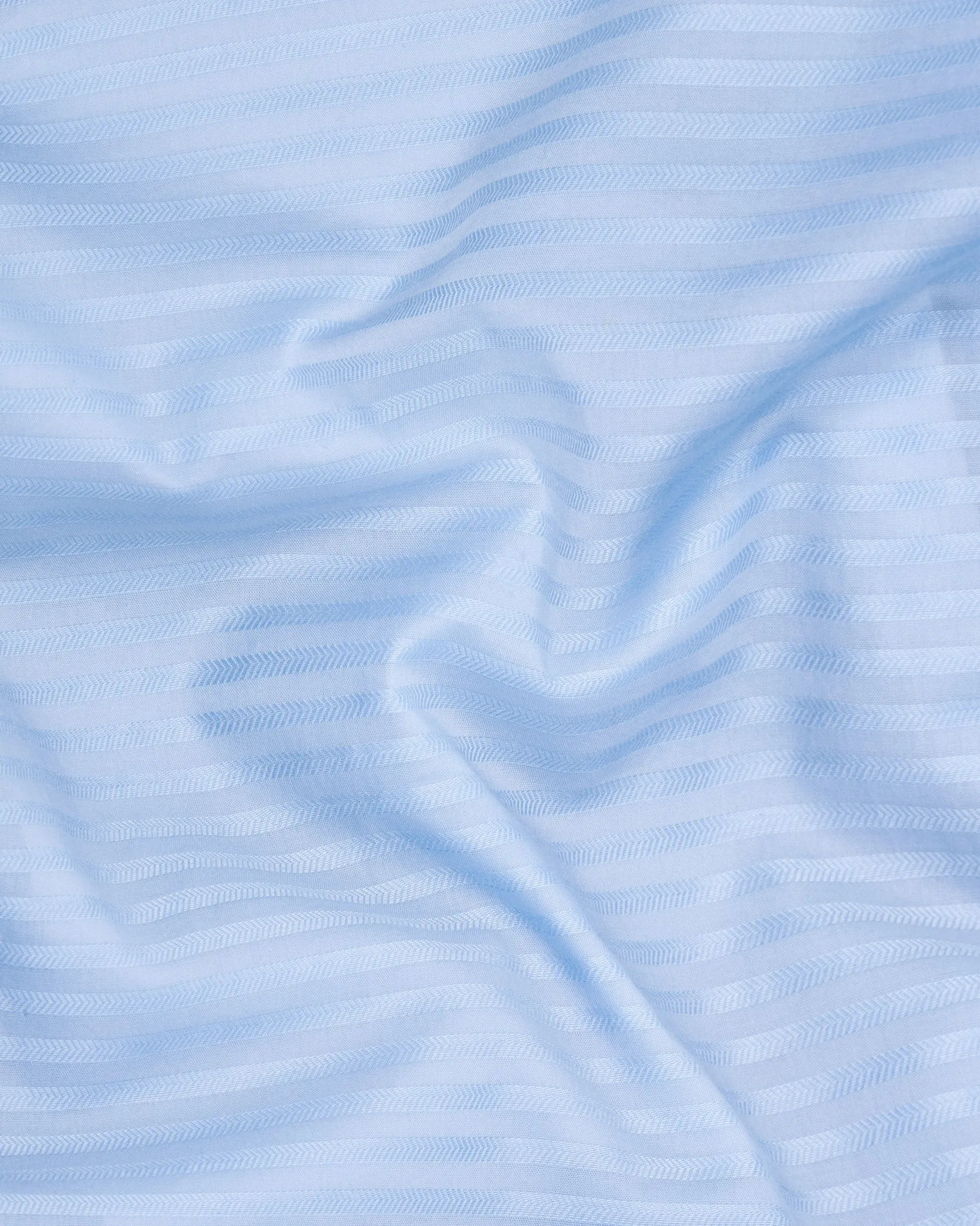 Pigeon Post Subtle Striped Dobby Textured Giza Cotton Kurta Shirt sold by French Crown product image thumbnail 3