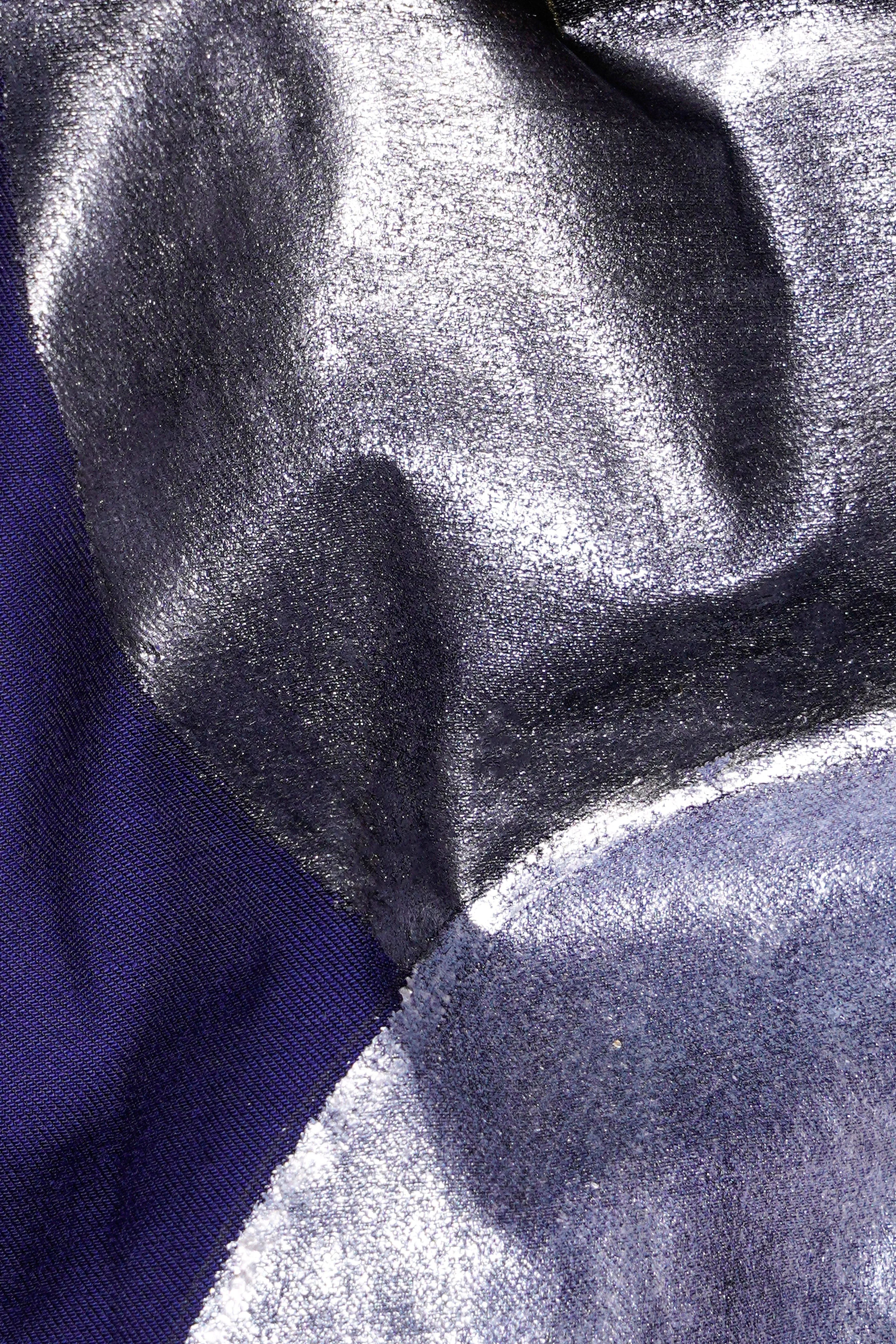 Haiti Blue Hand Painted Super Soft premium Cotton Designer Shirt sold by French Crown product image thumbnail 3