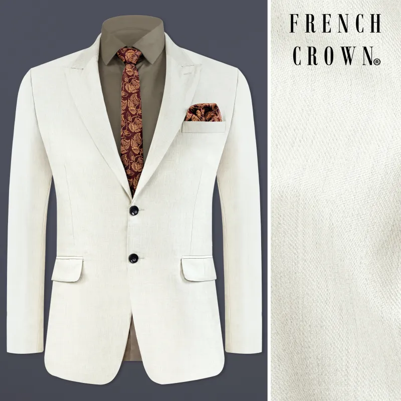 Westar Cream Wool Rich Blazer sold by French Crown