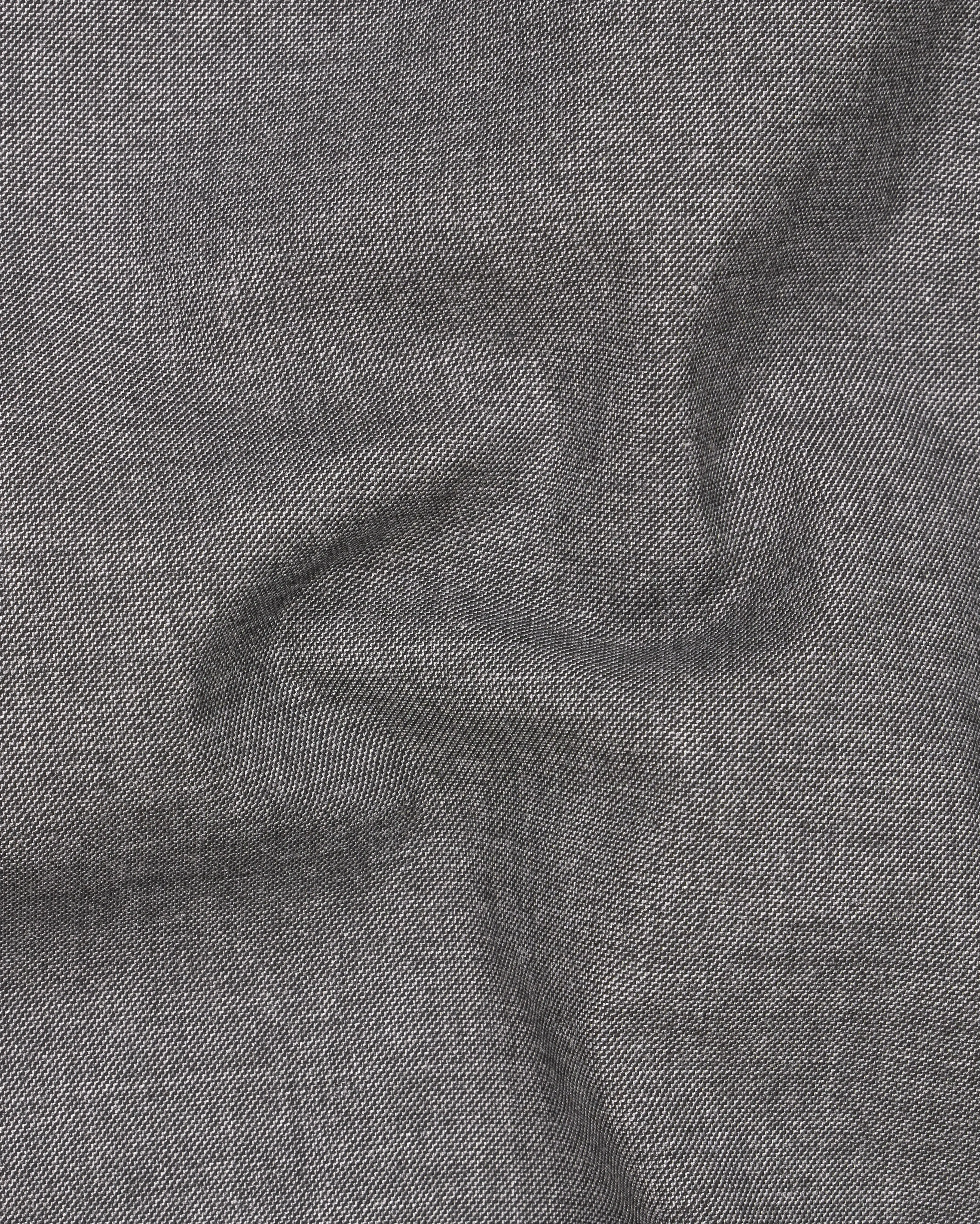 Ironside Gray Textured Waistcoat sold by French Crown product image thumbnail 3