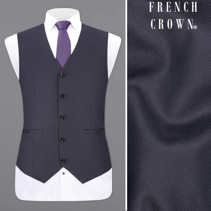 Iridium Gray Waistcoat sold by French Crown