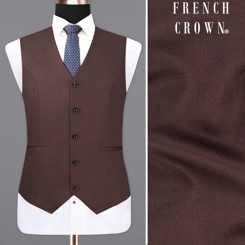 Matterhorn Brown Waistcoat sold by French Crown