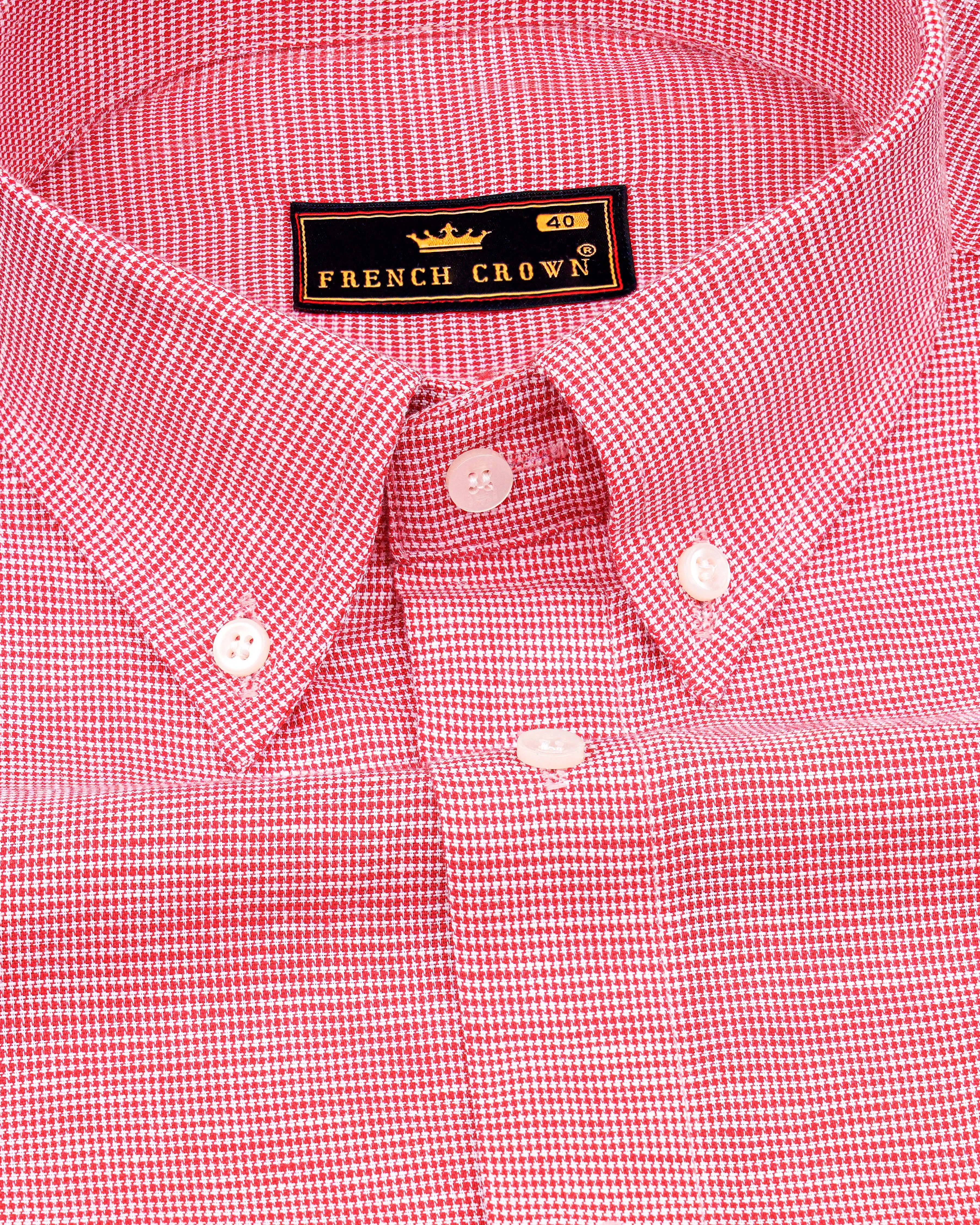 Cadillac Pink Luxurious Linen Shirt sold by French Crown