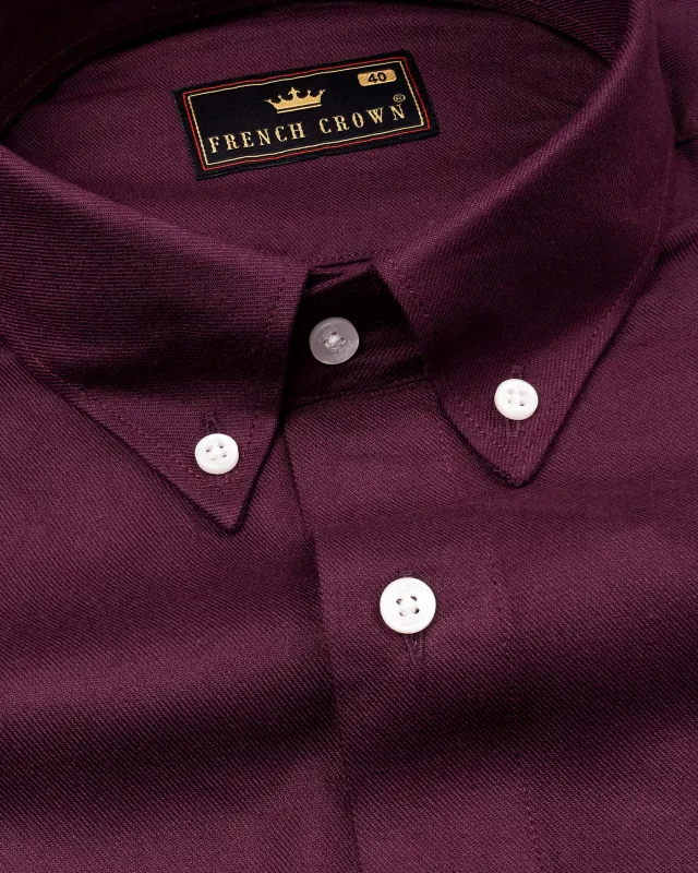 Wine Berry Premium Tencel Shirt sold by French Crown