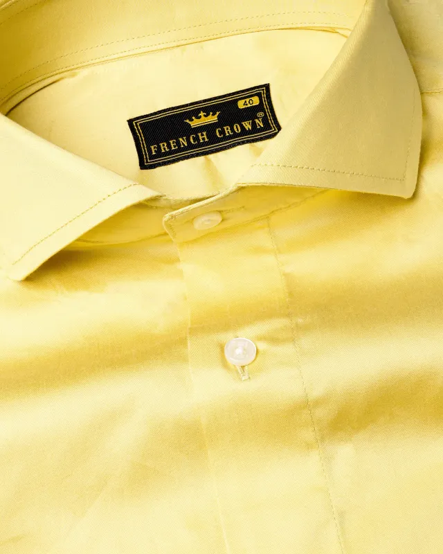 Golden Glow Premium Cotton Shirt sold by French Crown