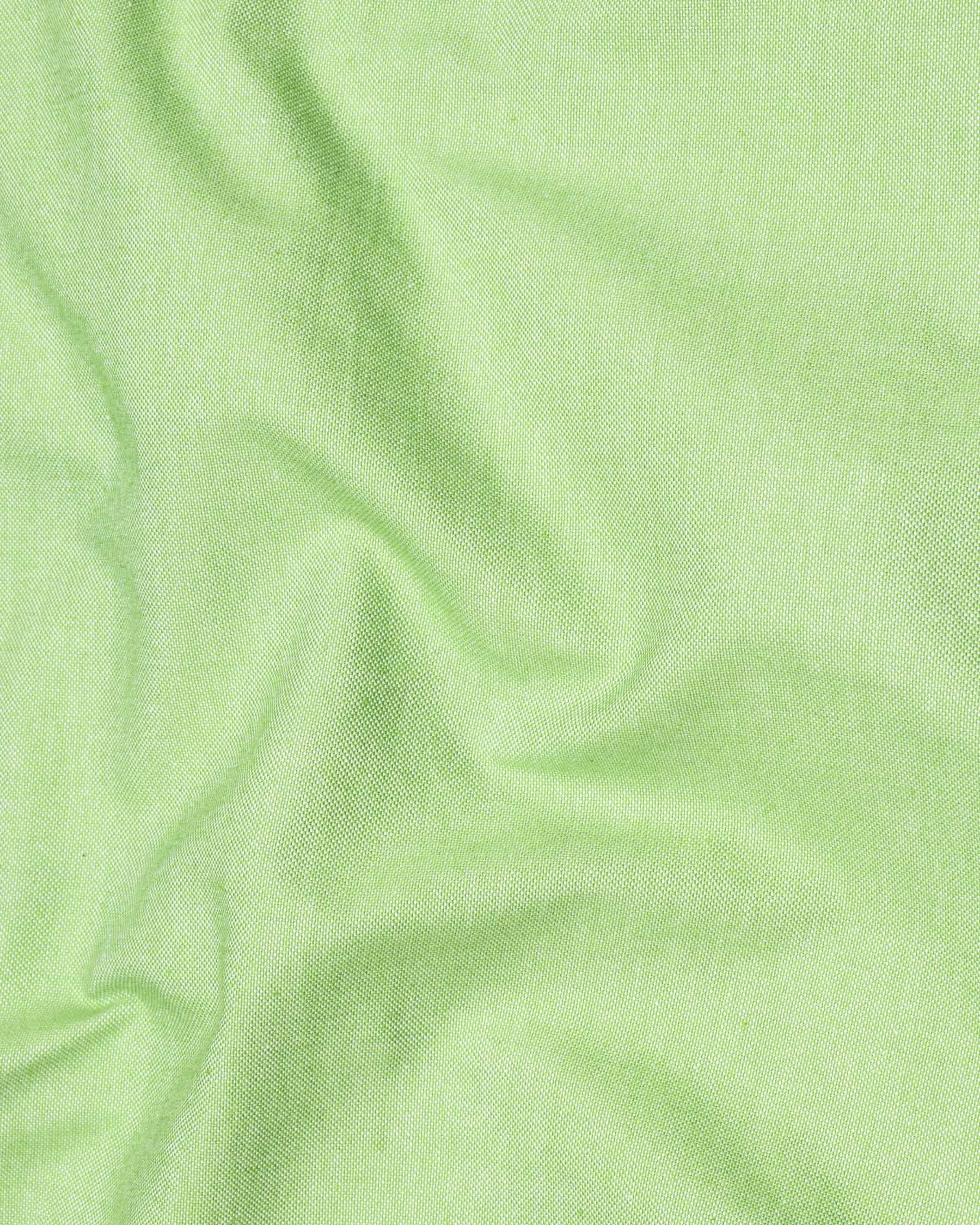 Snowy Mint Heavyweight Green Royal Oxford Shirt sold by French Crown product image thumbnail 3