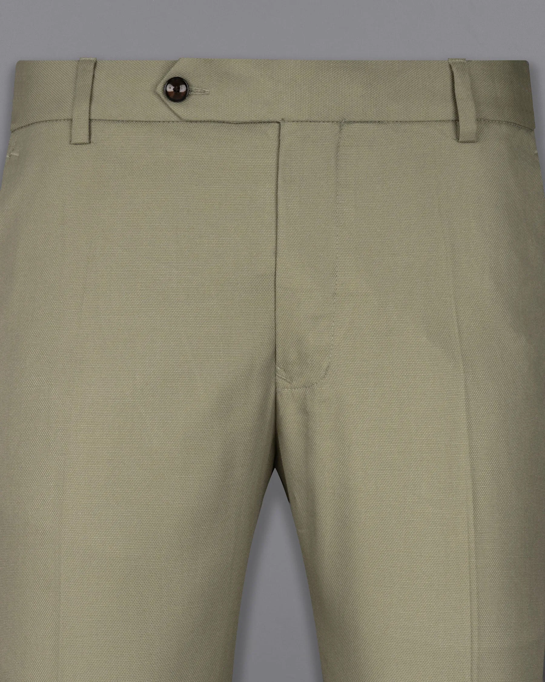 Schist Grey Wool Rich Pant sold by French Crown product image thumbnail 2