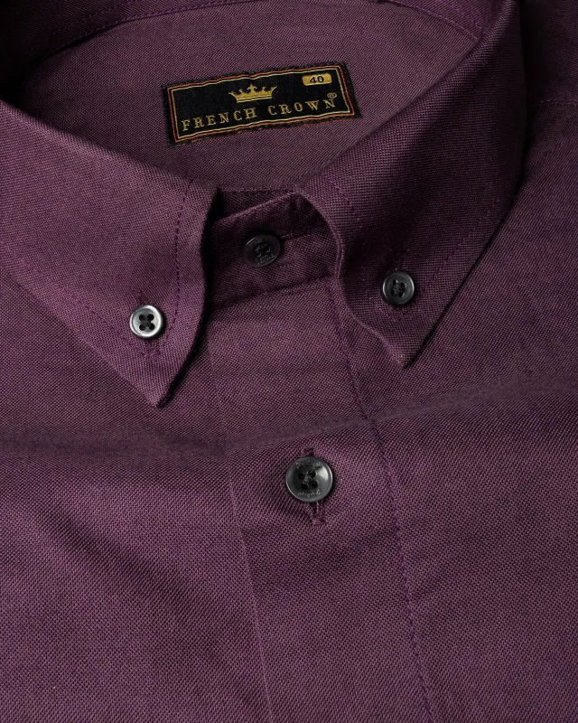 Matterhorn Violet Royal Oxford Shirt sold by French Crown