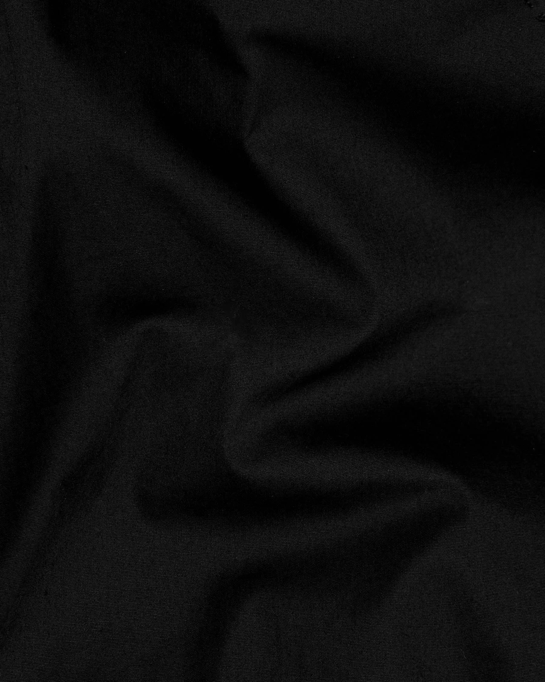 Jade Black Premium Cotton Kurta Shirt sold by French Crown product image thumbnail 3