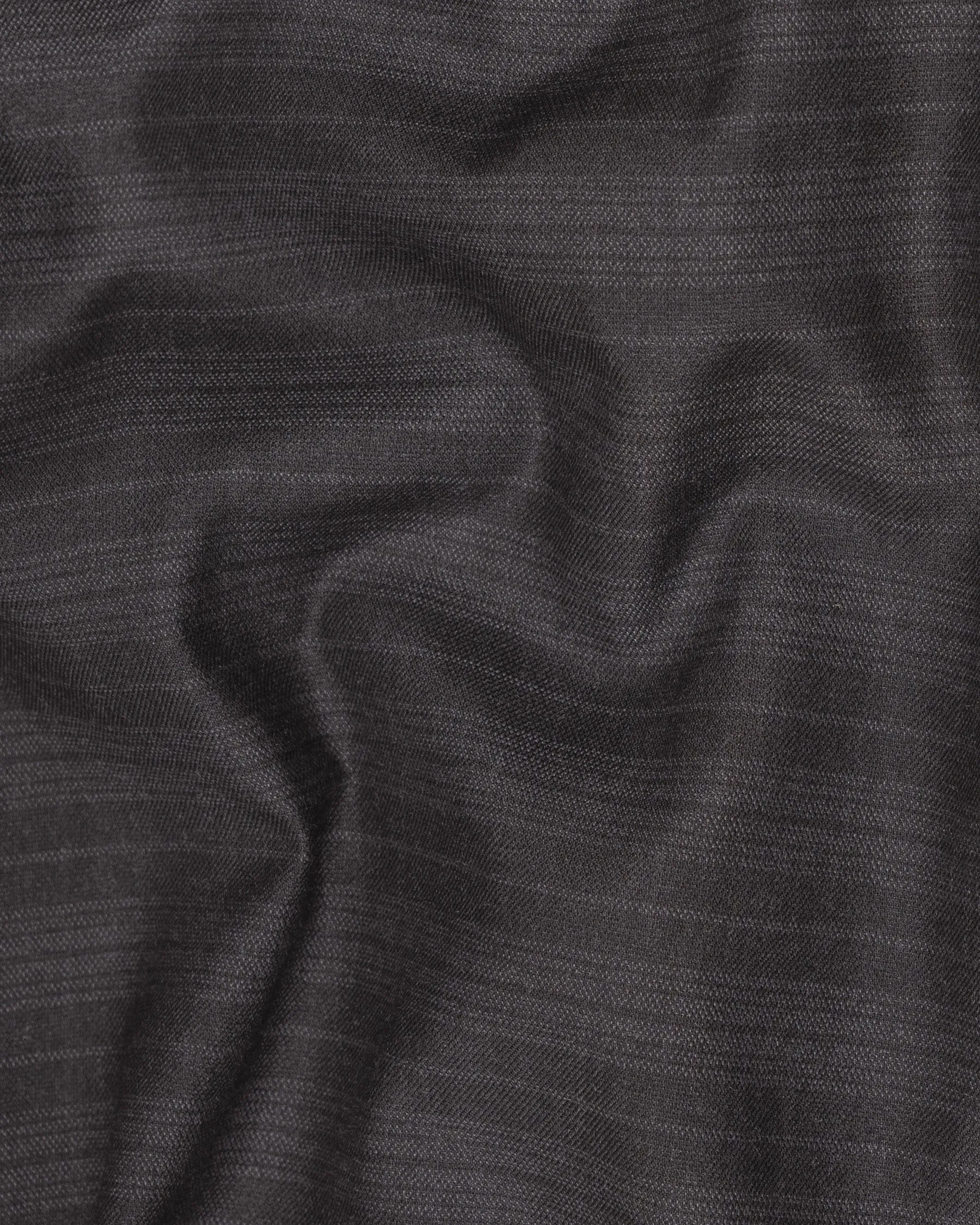 Grape Grey Double Breasted Striped Woolrich Suit sold by French Crown product image thumbnail 3