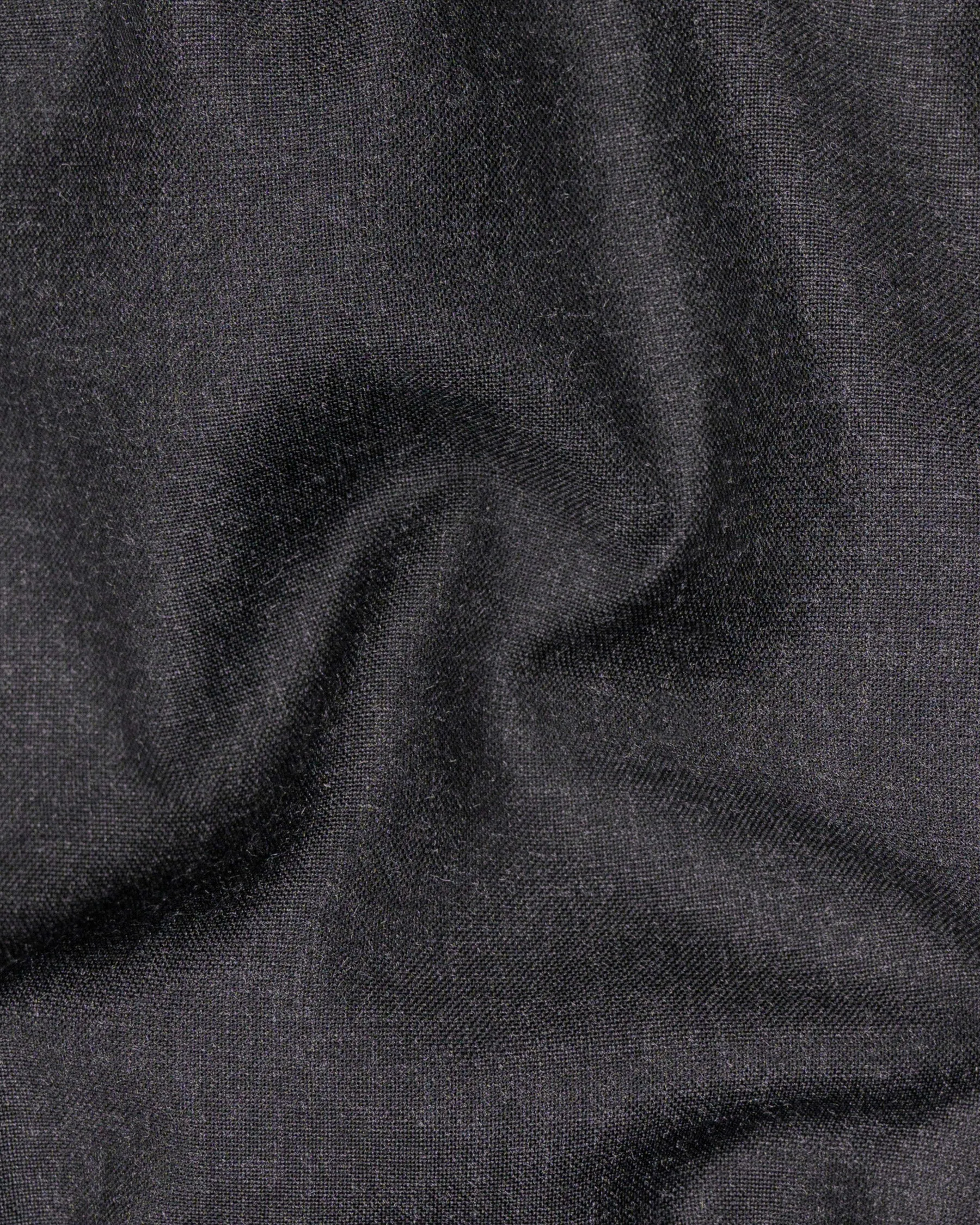 Charcoal Wool Rich Sports Waistcoat sold by French Crown product image thumbnail 3