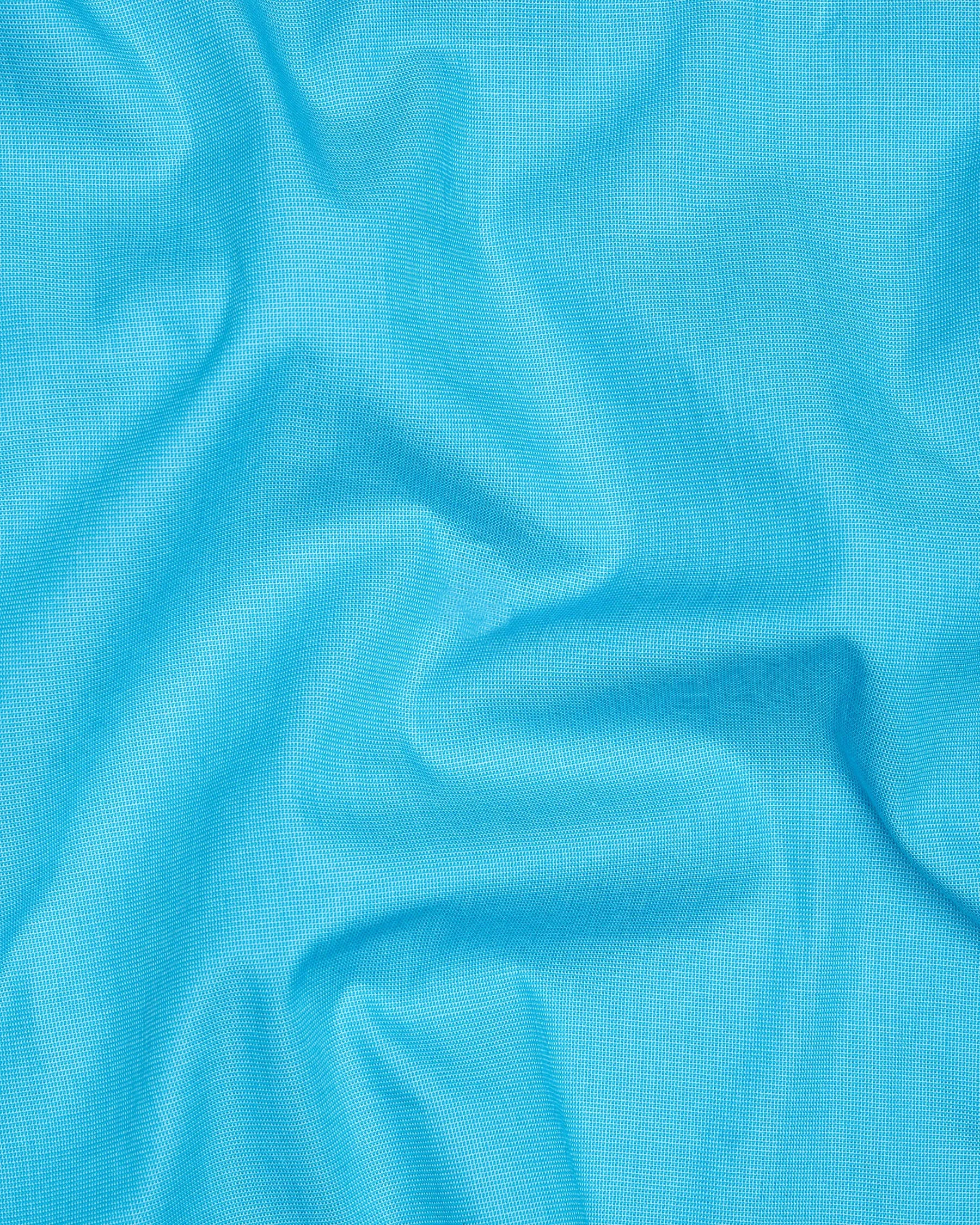 Viking Blue Chambray Premium Cotton Shirt sold by French Crown product image thumbnail 2