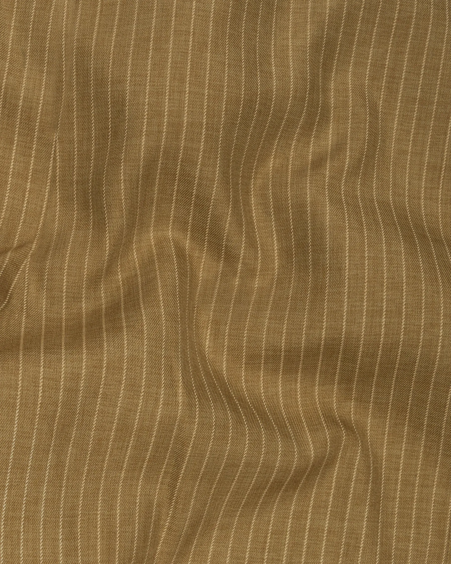 Muesli Brown Striped Wool Rich Waistcoat sold by French Crown product image thumbnail 3