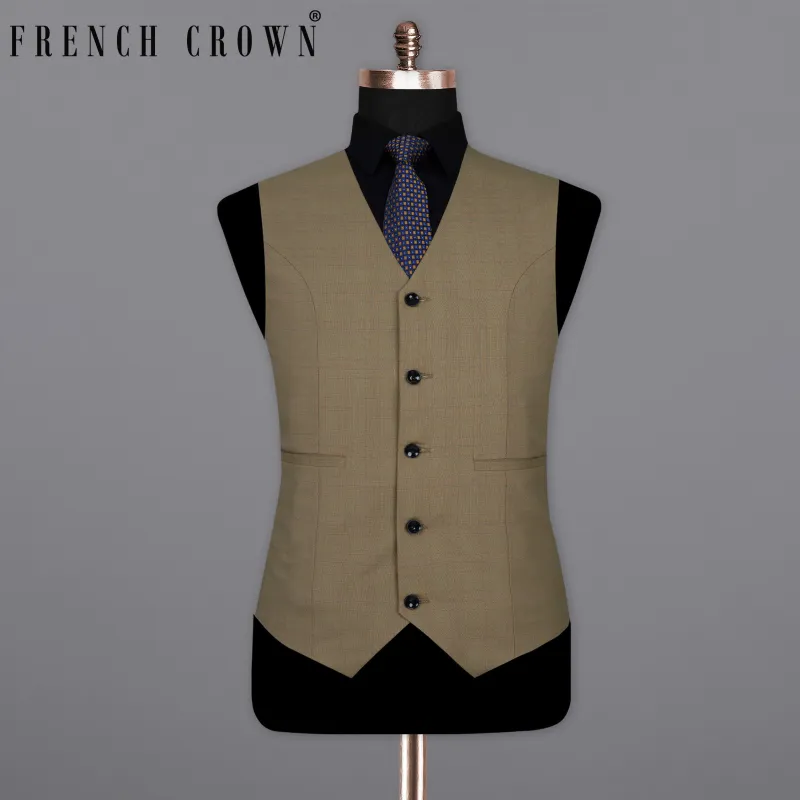 Clay Creek Plaid Wool Rich Waistcoat sold by French Crown