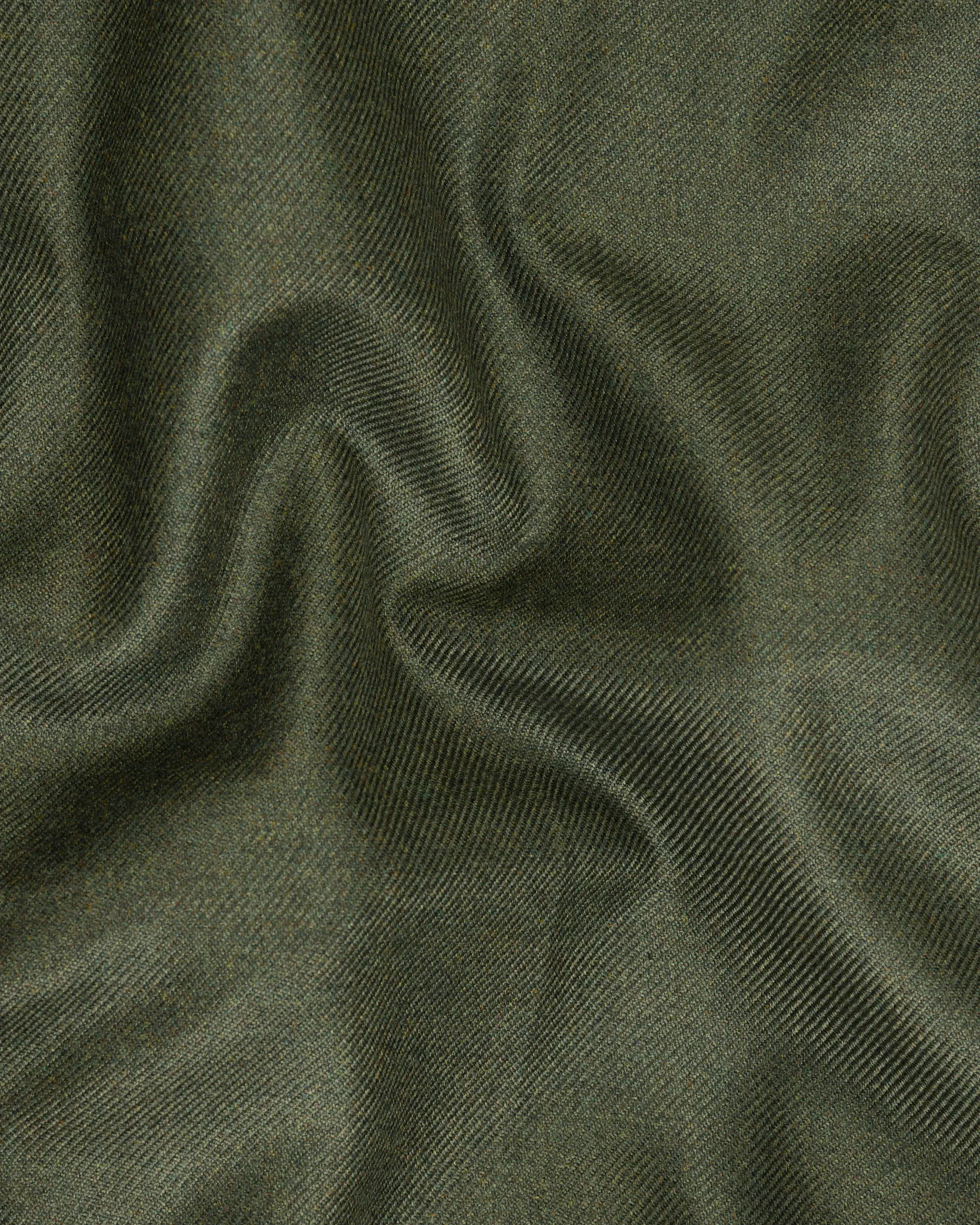 Fuscous Green Textured Waistcoat sold by French Crown product image thumbnail 3
