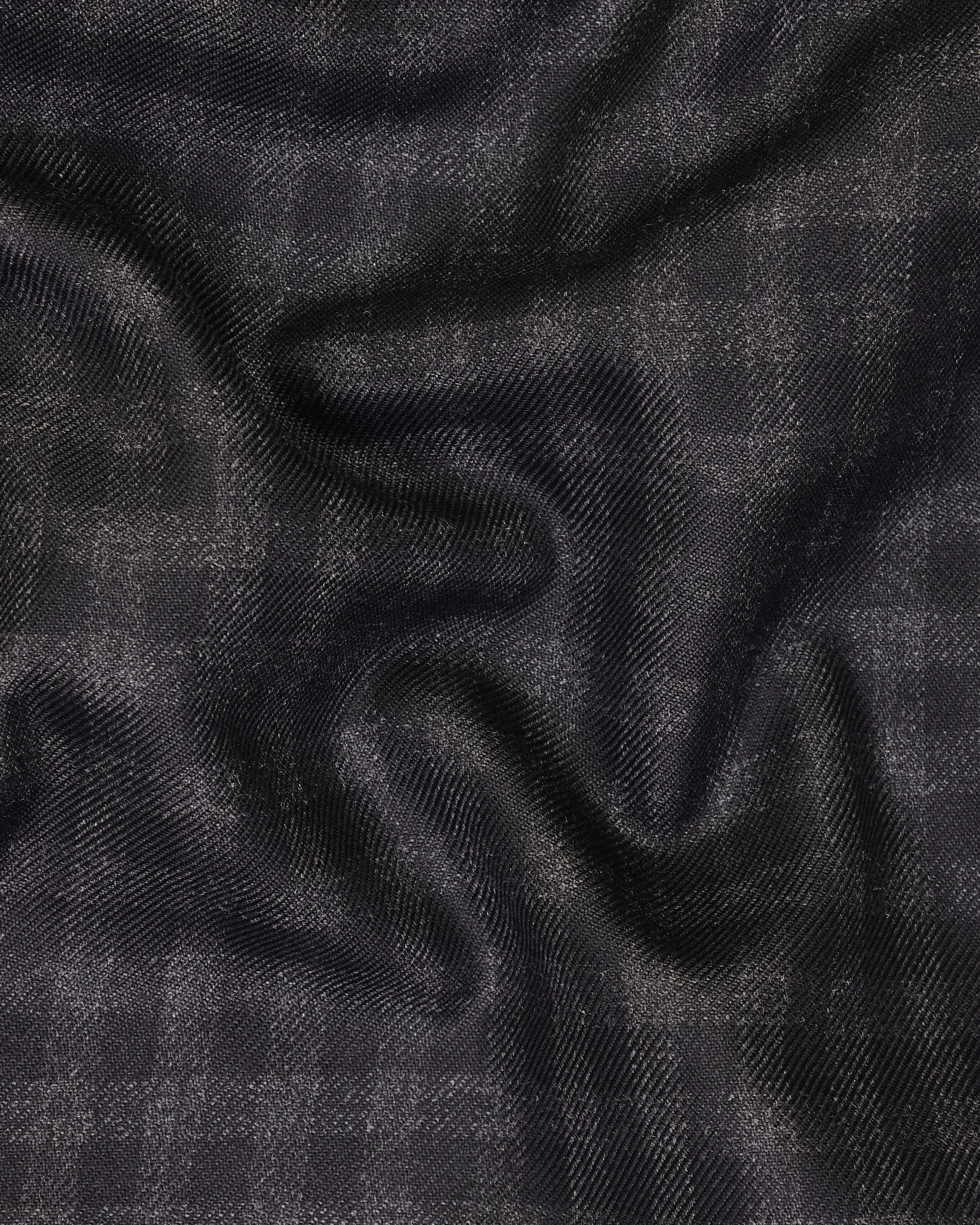 Abbey grey Tonal checked Waistcoat sold by French Crown product image thumbnail 3